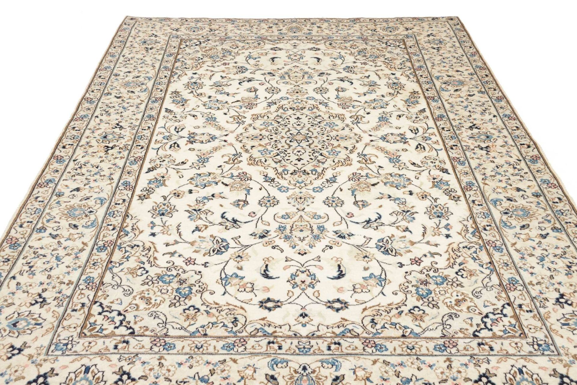 Handgeknüpfter Kashan Perserteppich, 191 × 295 cm, Wolle