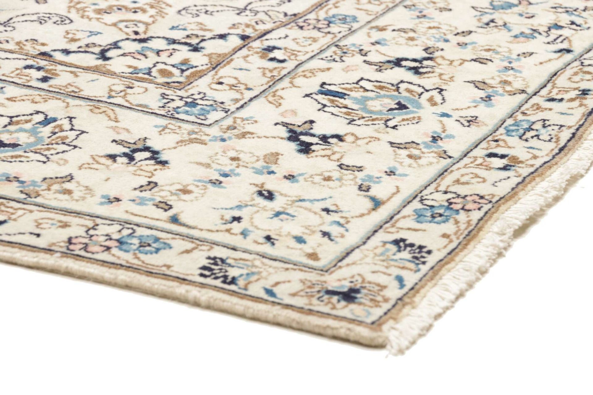Handgeknüpfter Kashan Perserteppich, 191 × 295 cm, Wolle