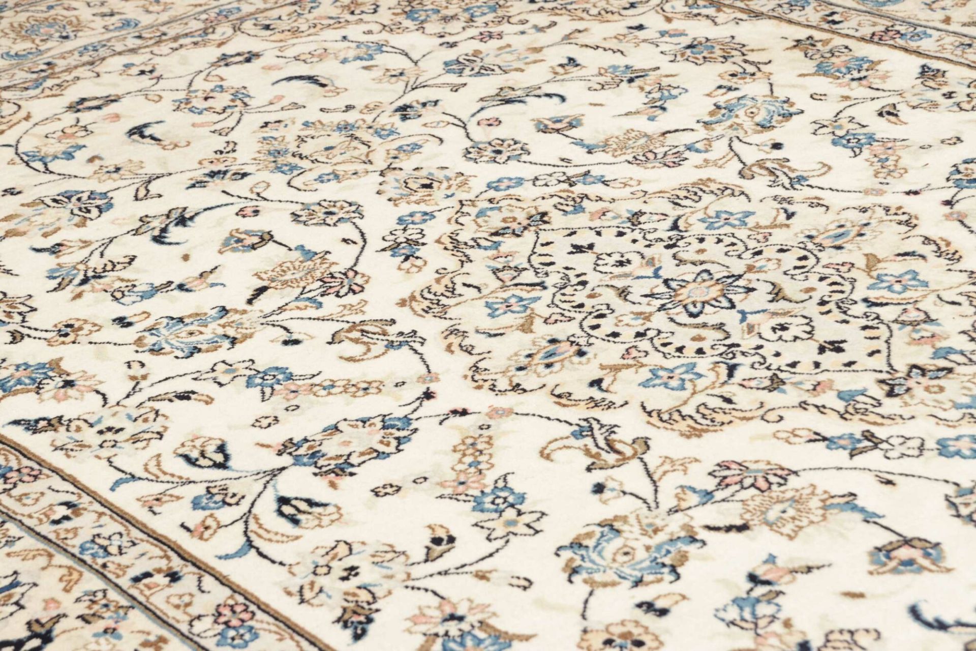 Handgeknüpfter Kashan Perserteppich, 191 × 295 cm, Wolle