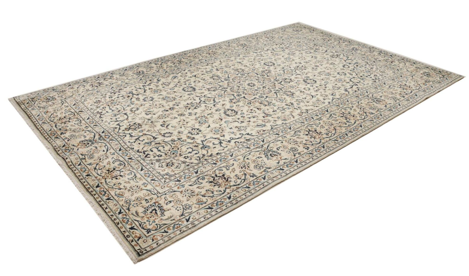 Handgeknüpfter Kashan Perserteppich, 199 × 309 cm, Wolle