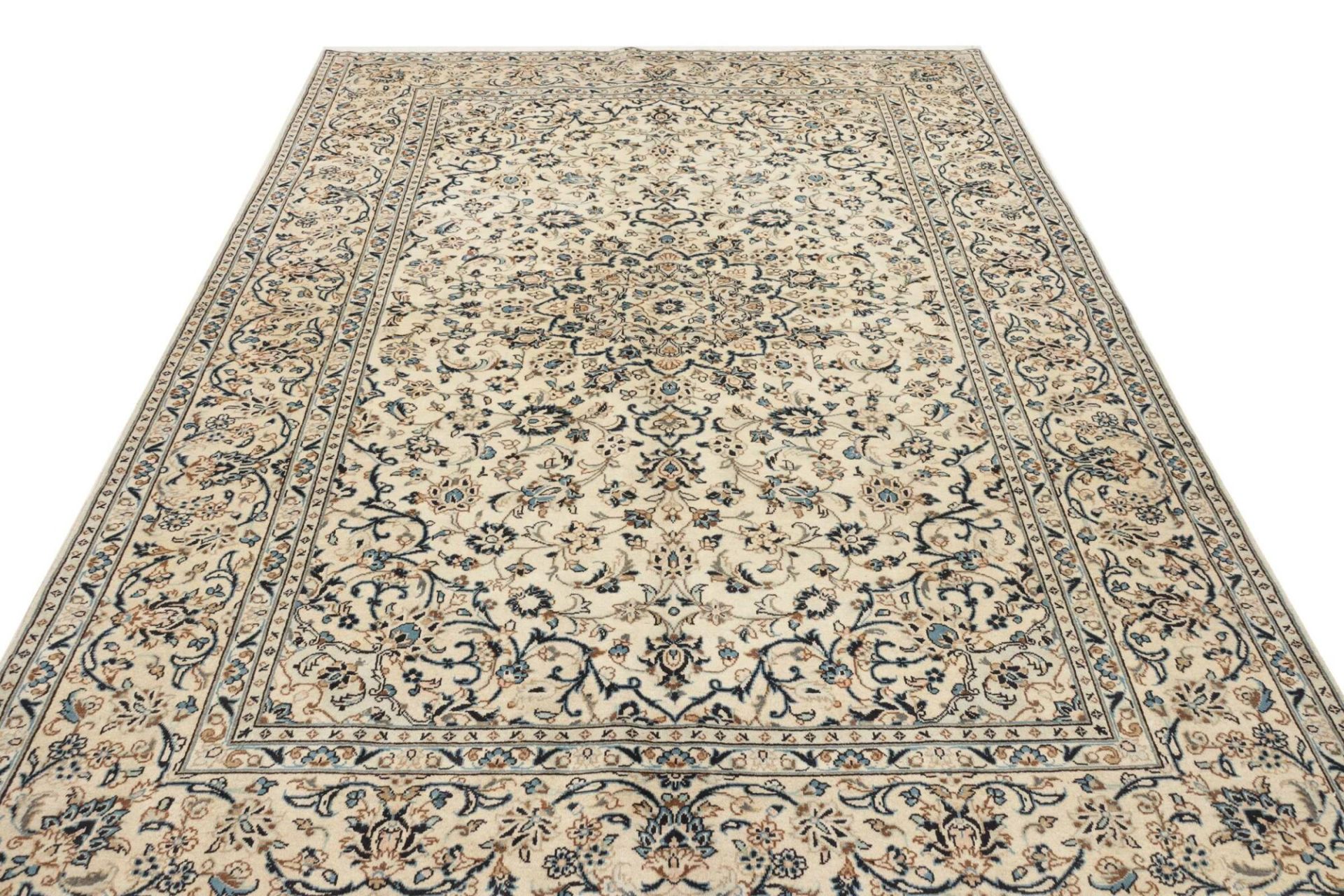 Handgeknüpfter Kashan Perserteppich, 199 × 309 cm, Wolle