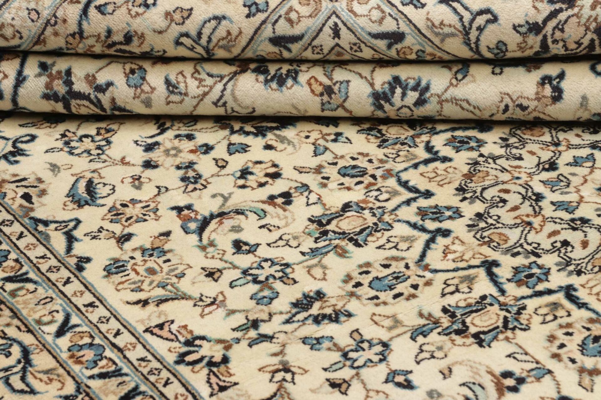 Handgeknüpfter Kashan Perserteppich, 199 × 309 cm, Wolle