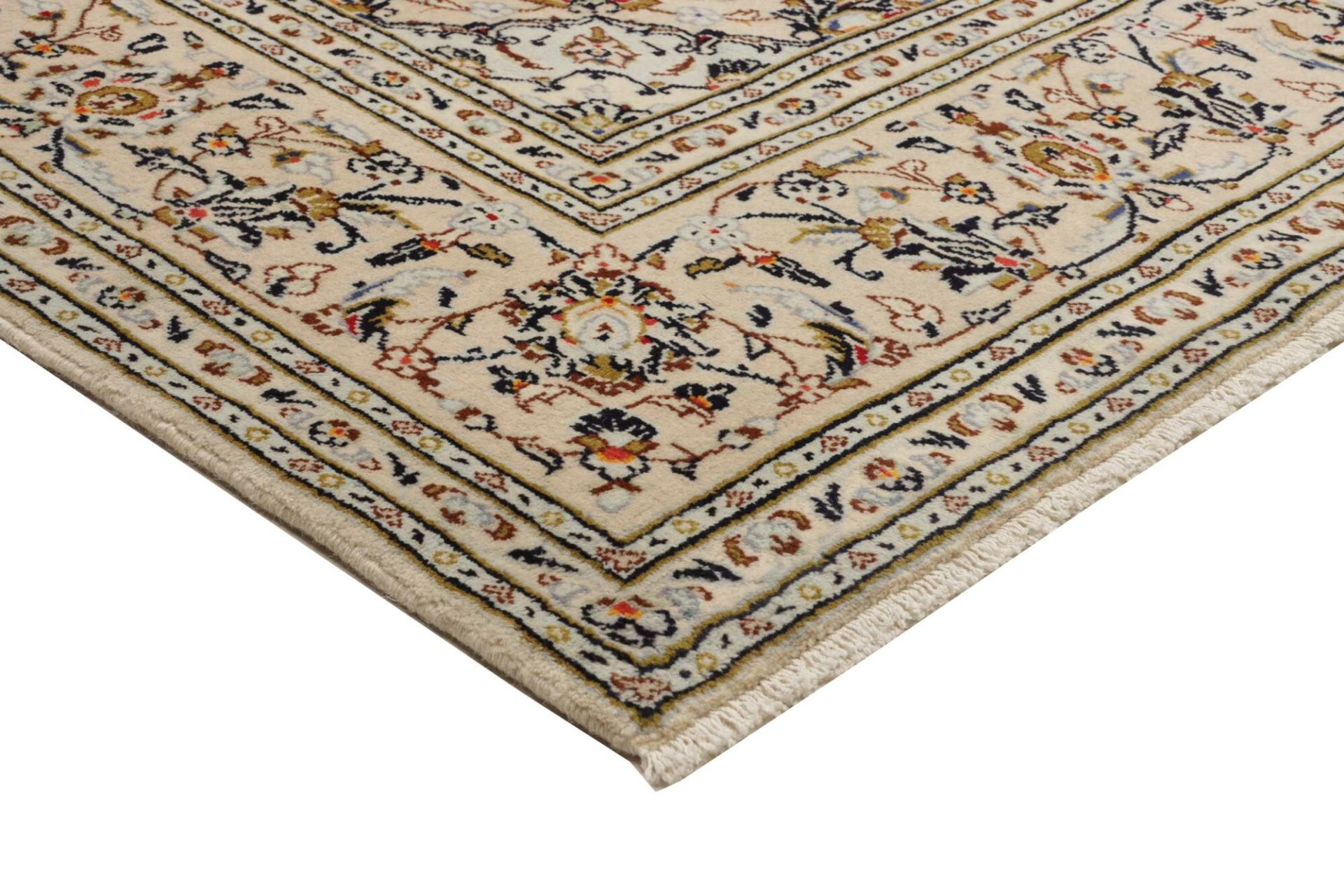 Handgeknüpfter Kashan Perserteppich 201 × 301 cm