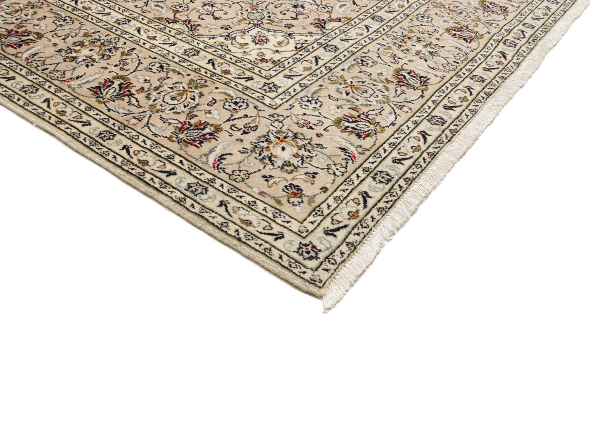 Handgeknüpfter Kashan Perserteppich 201 × 289 cm