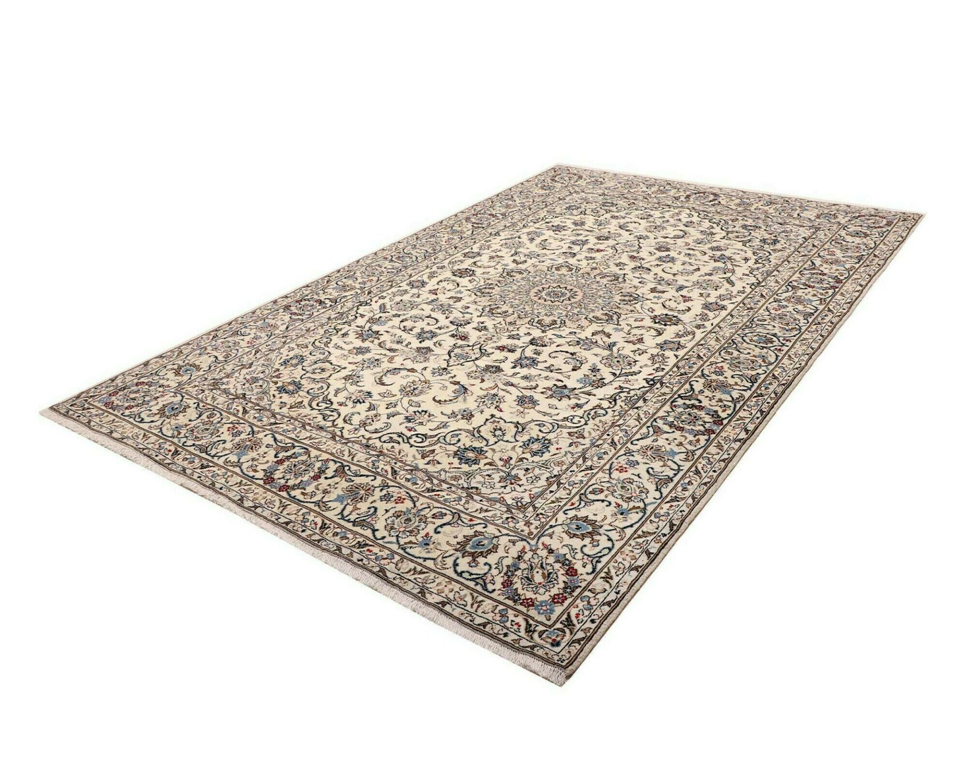 Kashan Perserteppich aus Iran, 201 × 292 cm