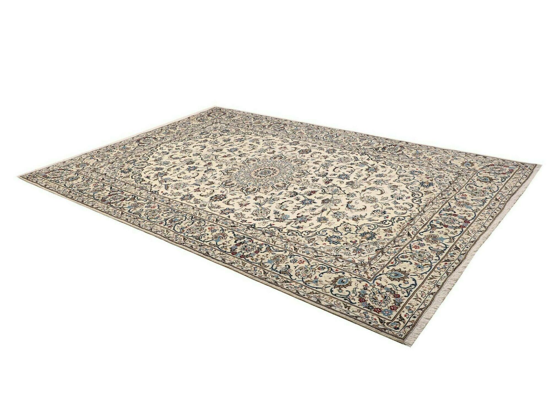 Kashan Perserteppich aus Iran, 201 × 292 cm