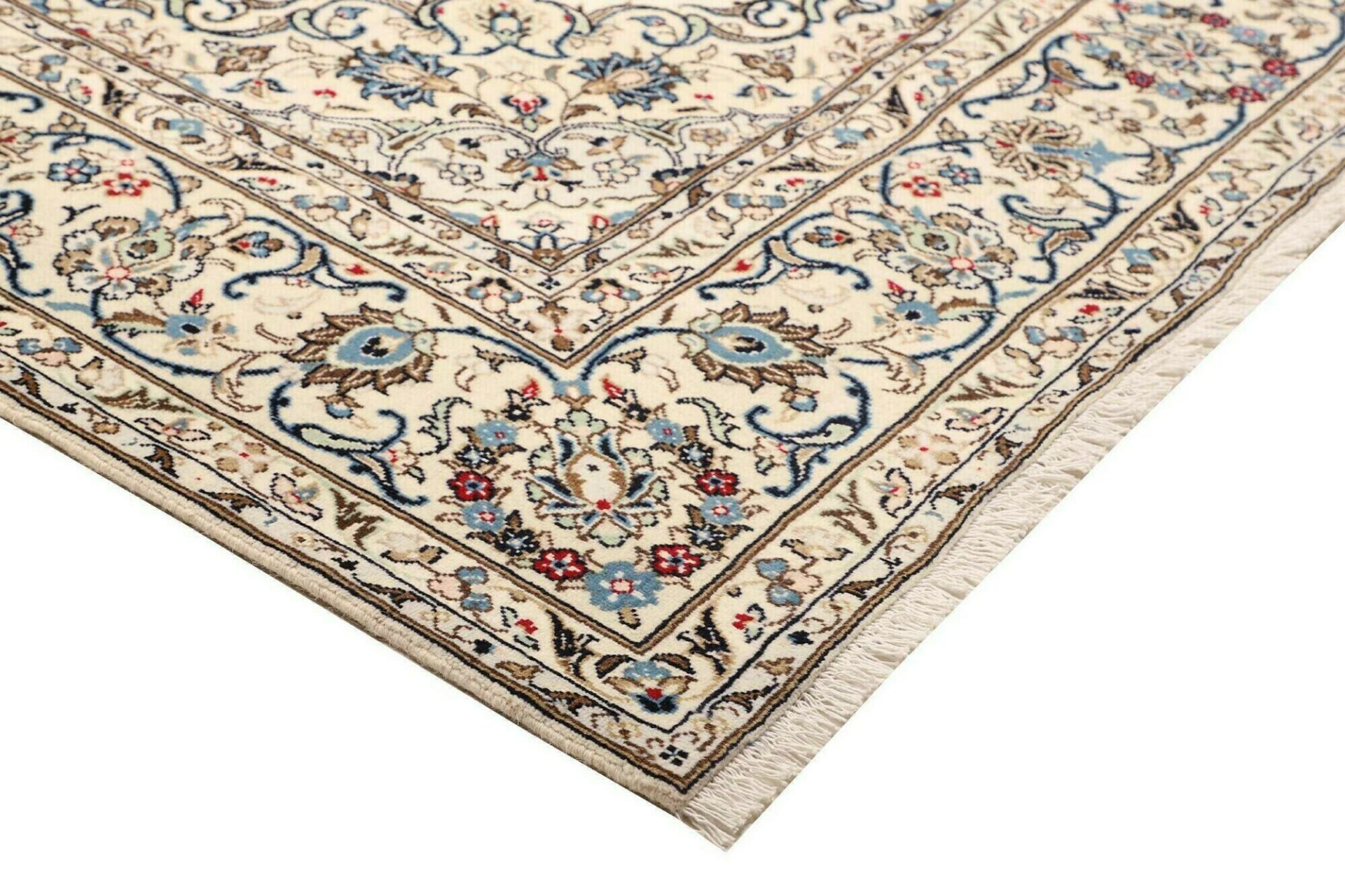 Kashan Perserteppich aus Iran, 201 × 292 cm