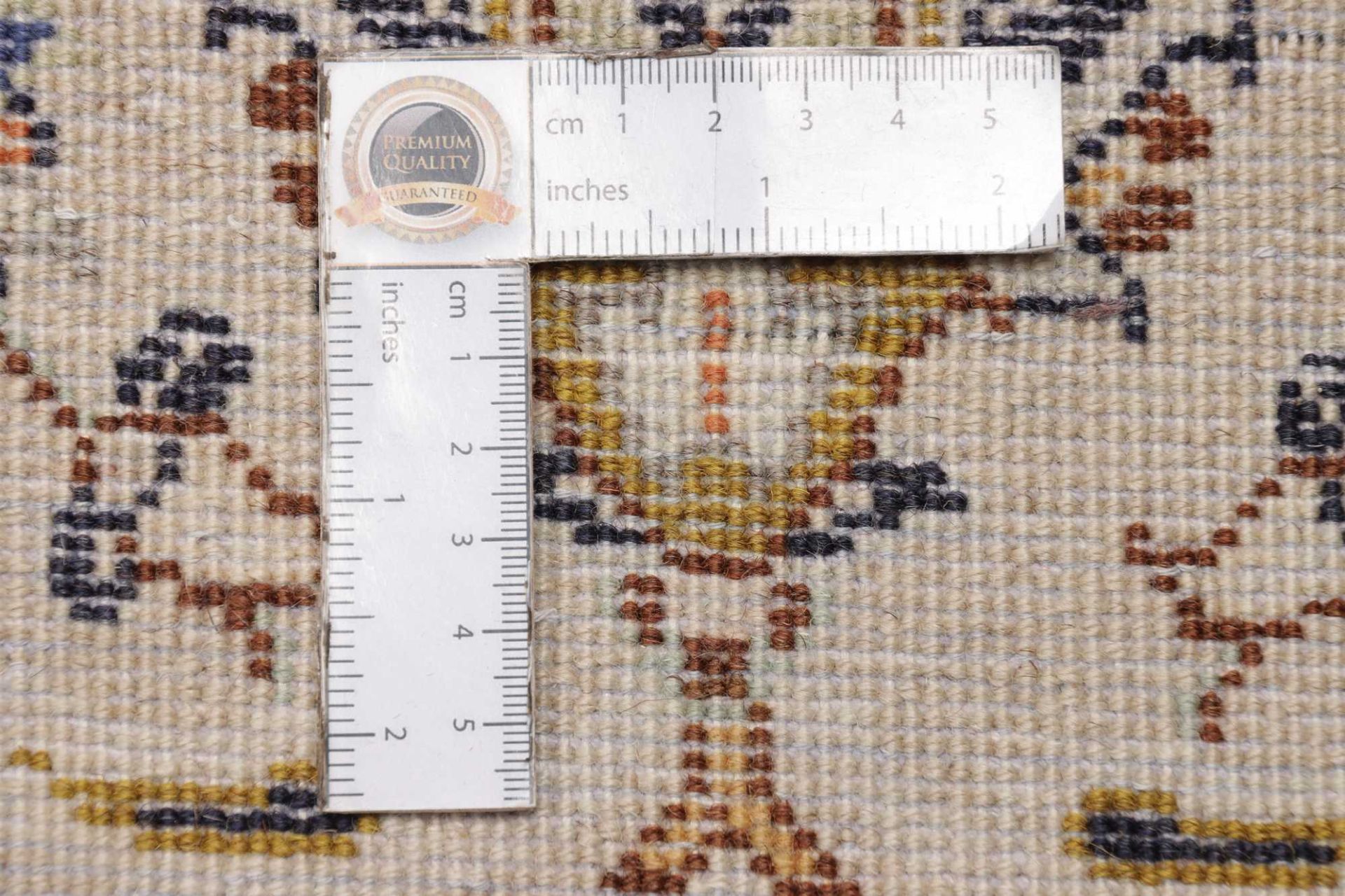 Handgeknüpfter Kashan Perserteppich 198 × 304 cm