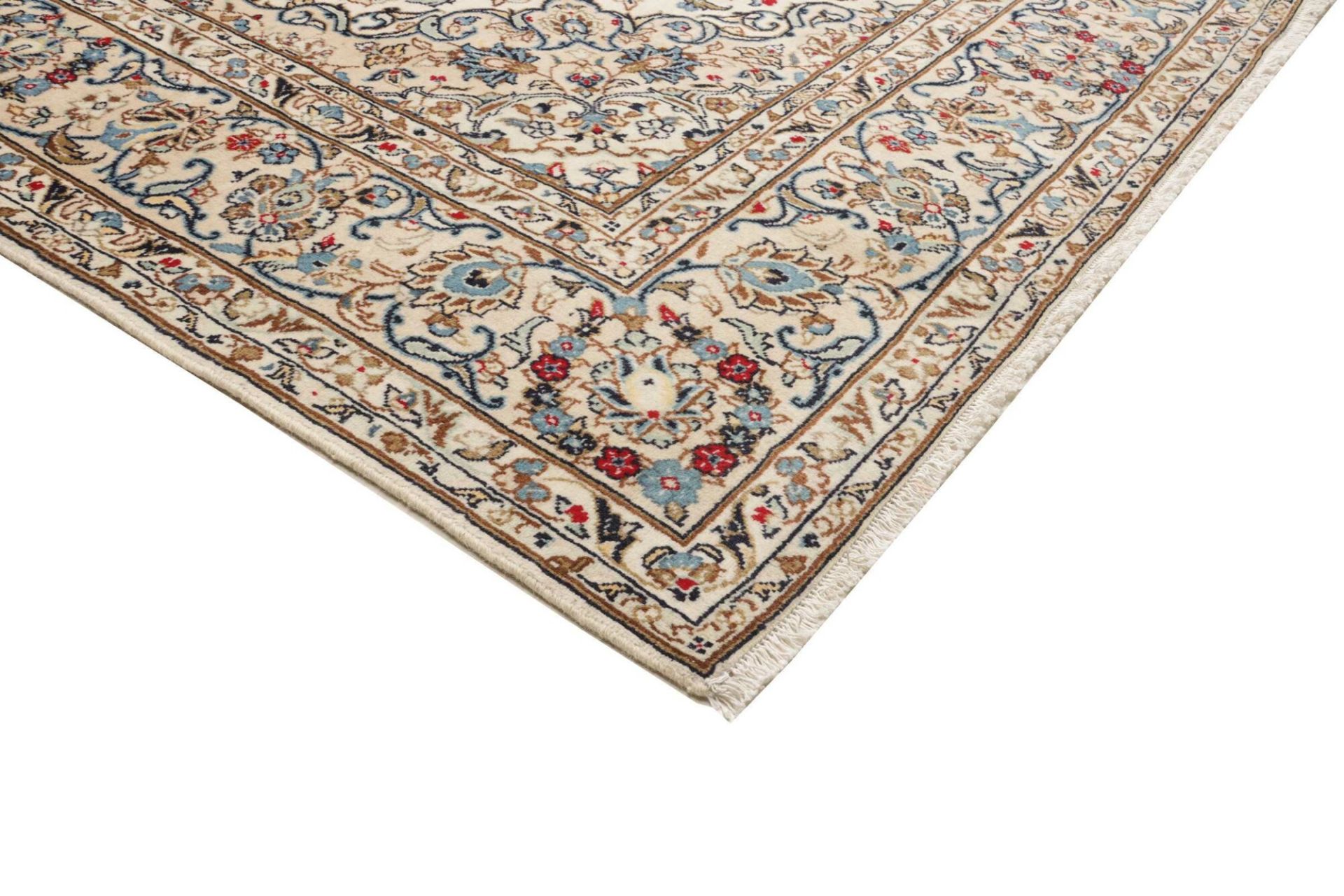 Kashan Perserteppich 194 × 299 cm aus Wolle, handgeknüpft