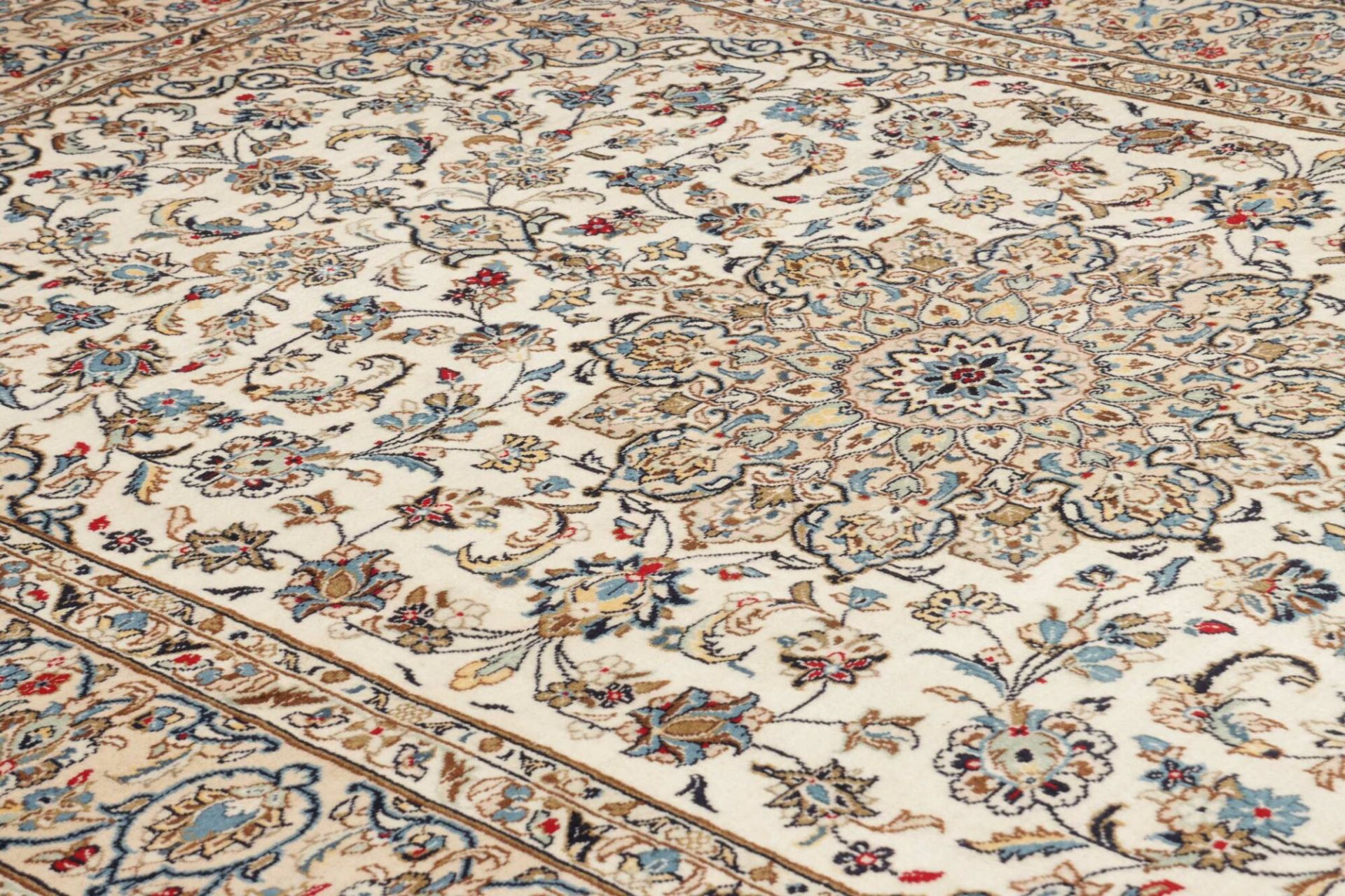 Kashan Perserteppich 194 × 299 cm aus Wolle, handgeknüpft