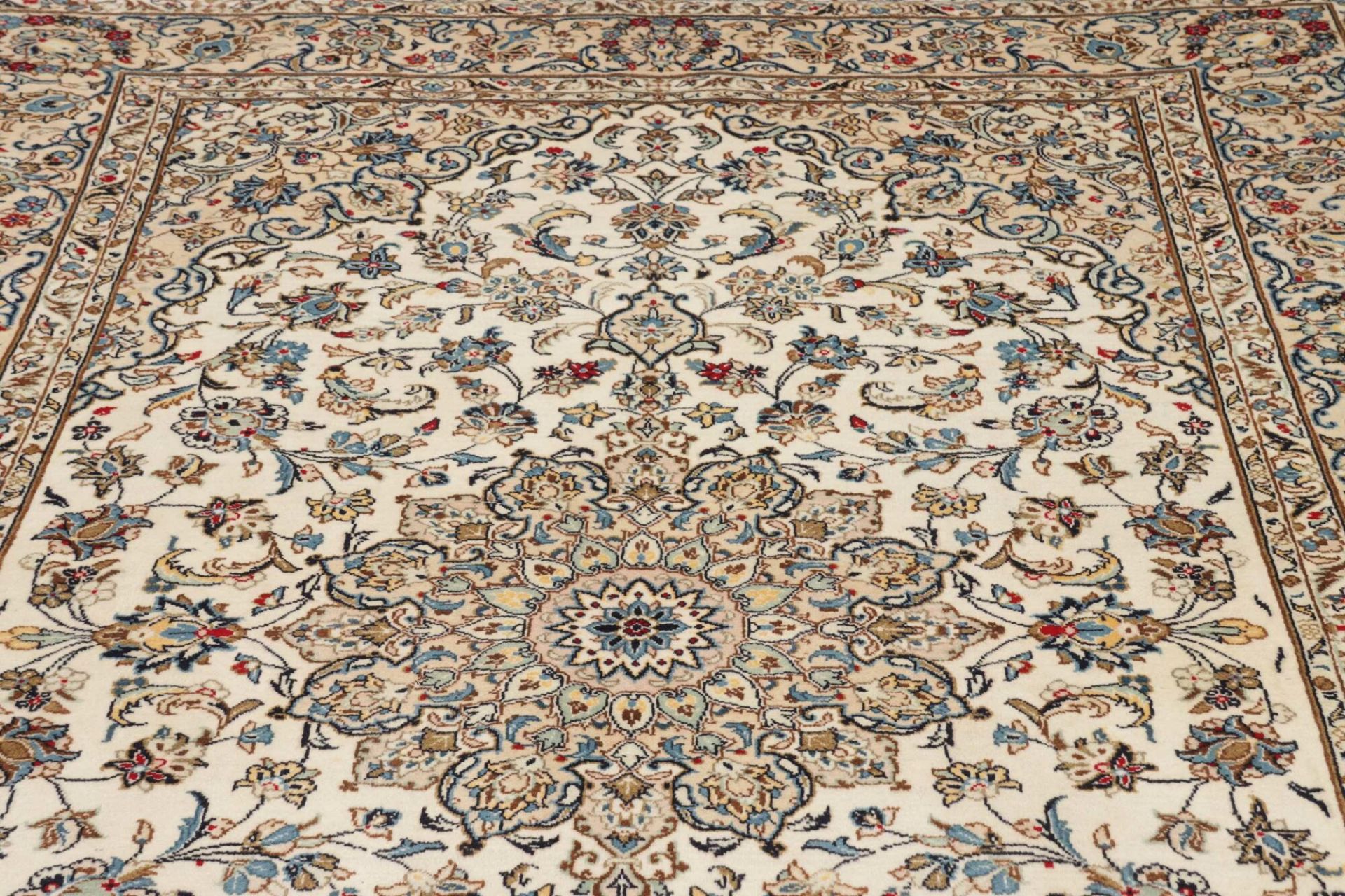 Kashan Perserteppich 194 × 299 cm aus Wolle, handgeknüpft