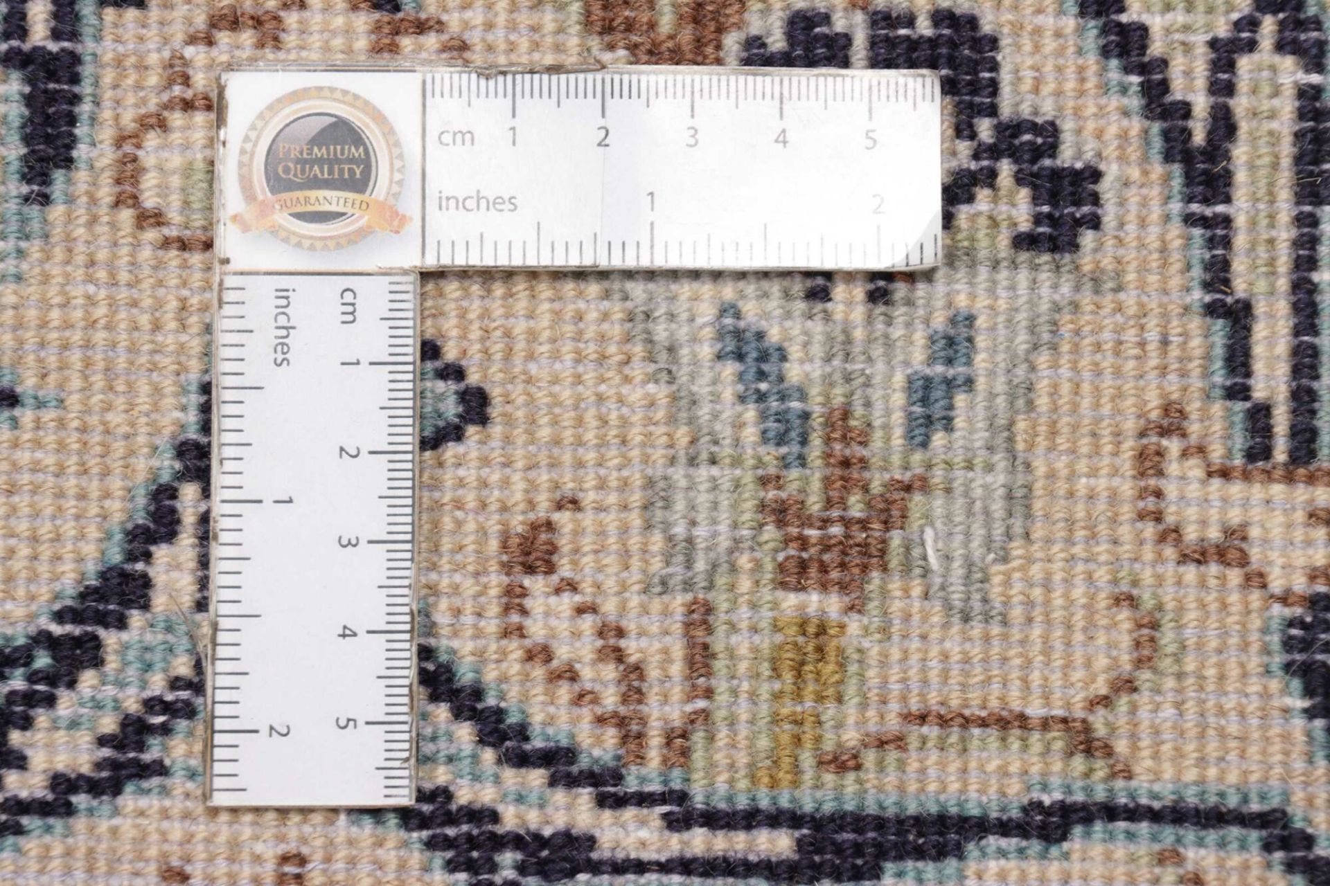 Kashan Perserteppich 194 × 299 cm aus Wolle, handgeknüpft