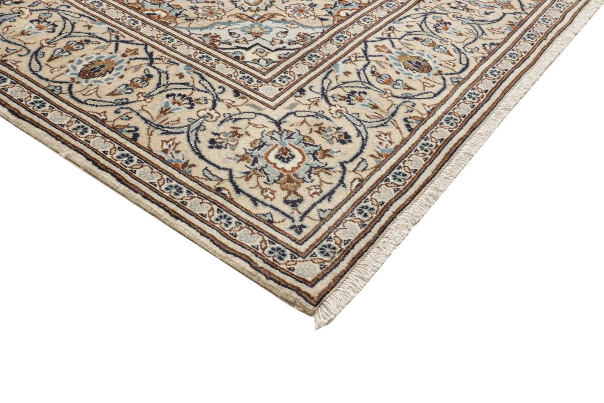 Kashan Perserteppich aus Iran, 199 × 307 cm