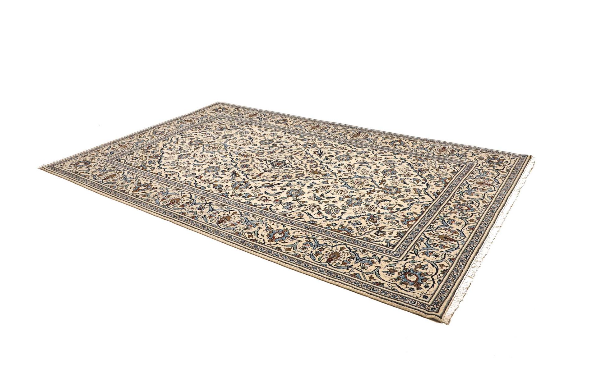 Kashan Perserteppich aus Iran, 197 × 309 cm