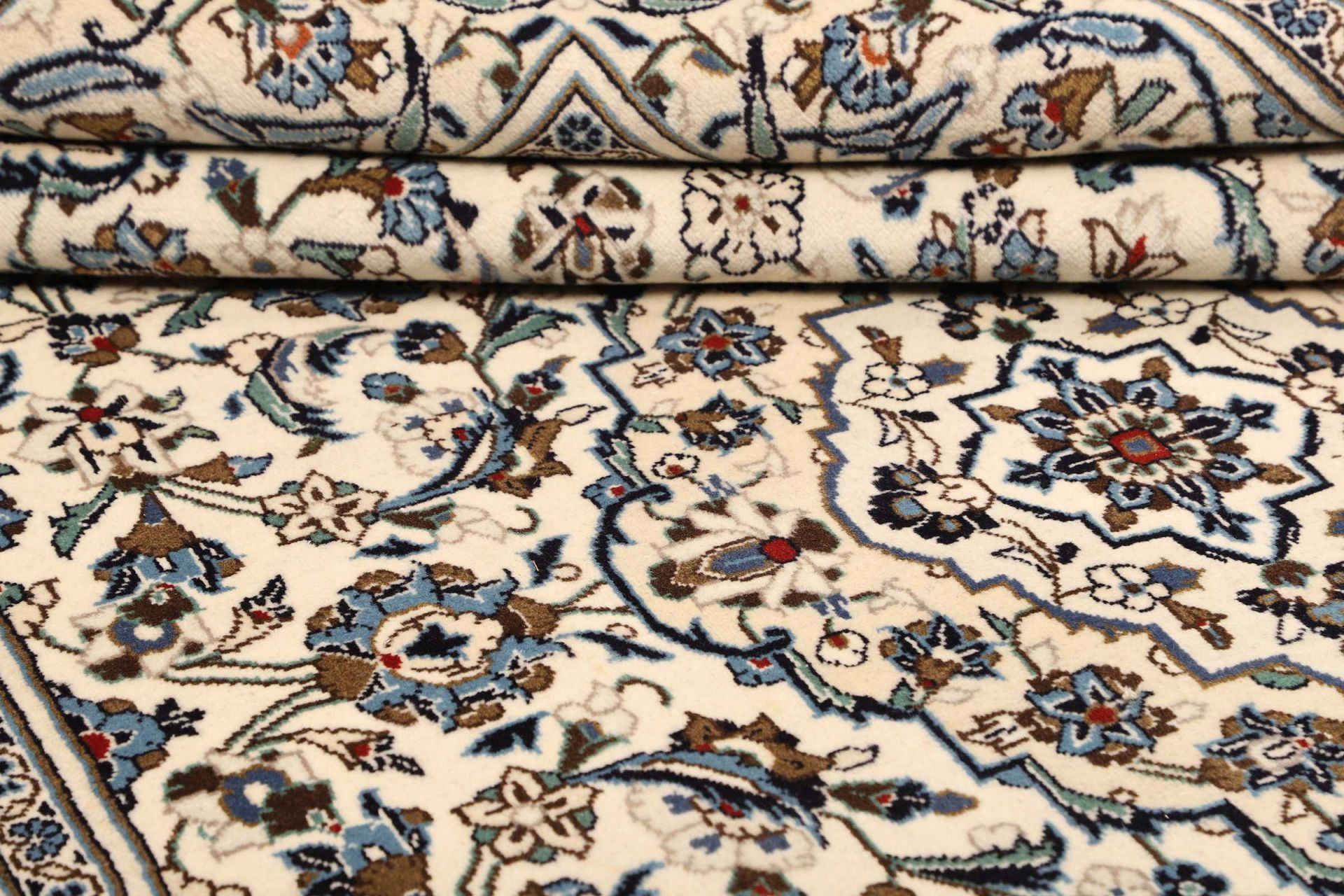 Kashan Perserteppich aus Iran, 197 × 309 cm