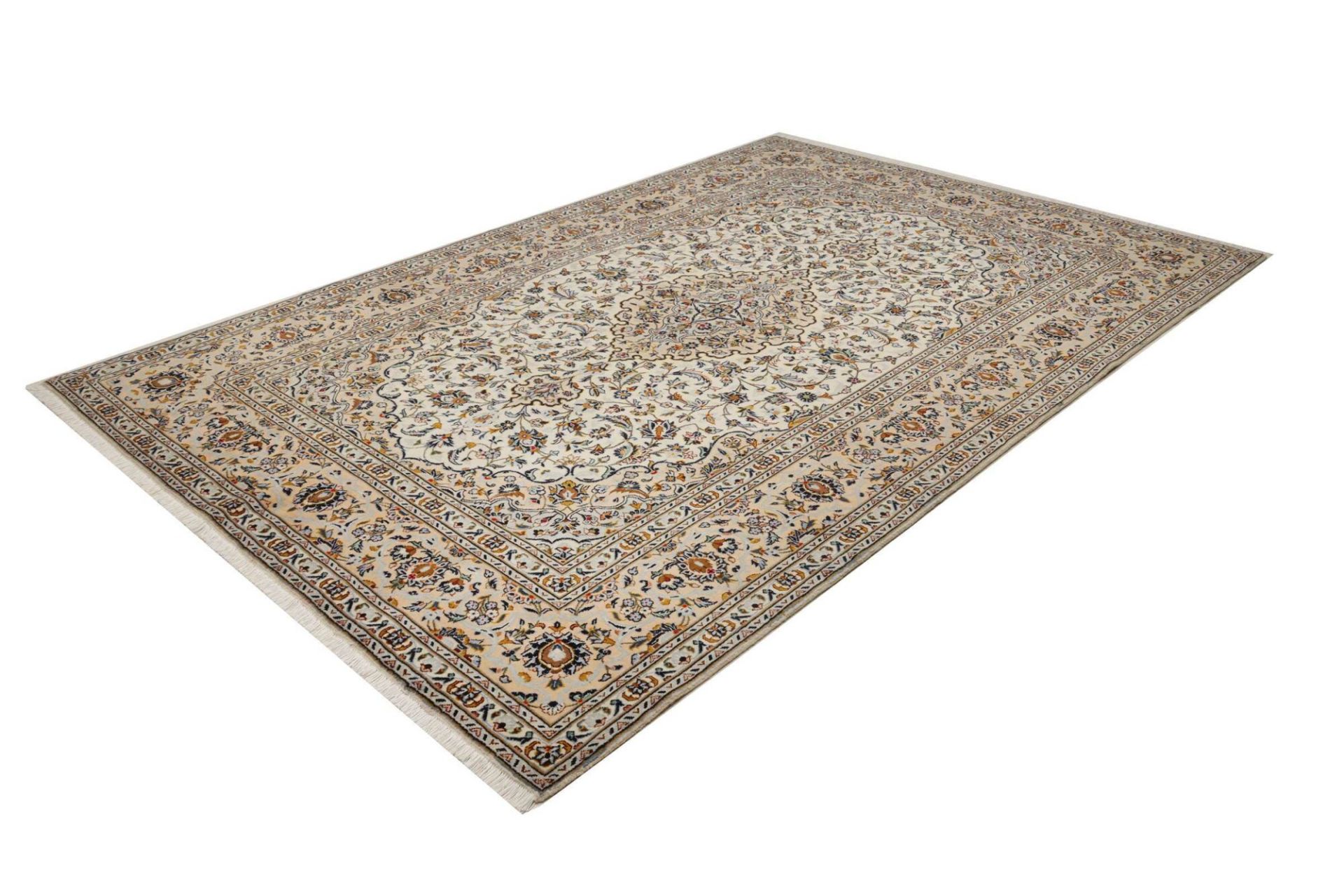 Kashan Perserteppich aus Iran, 211 × 312 cm