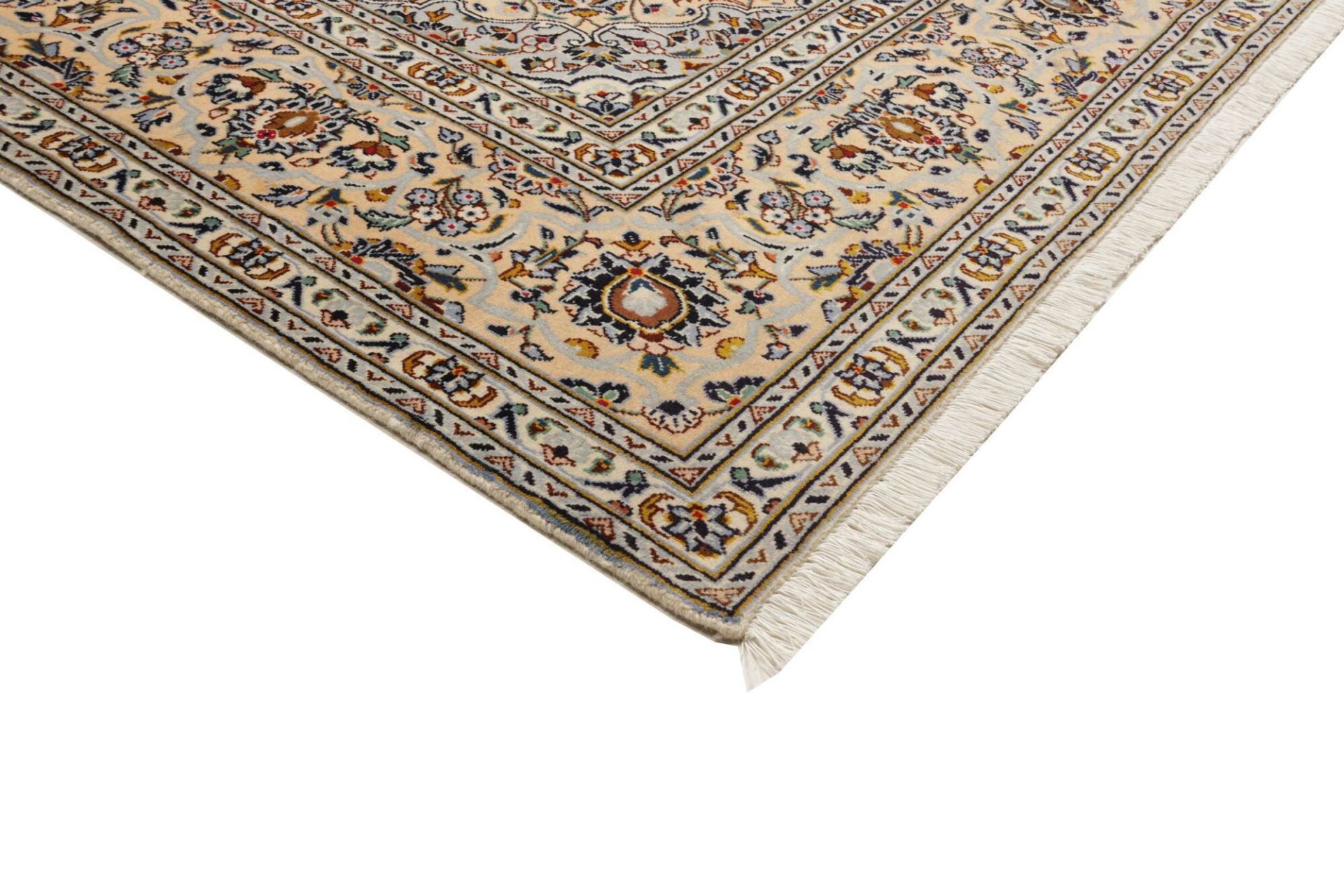Kashan Perserteppich aus Iran, 211 × 312 cm
