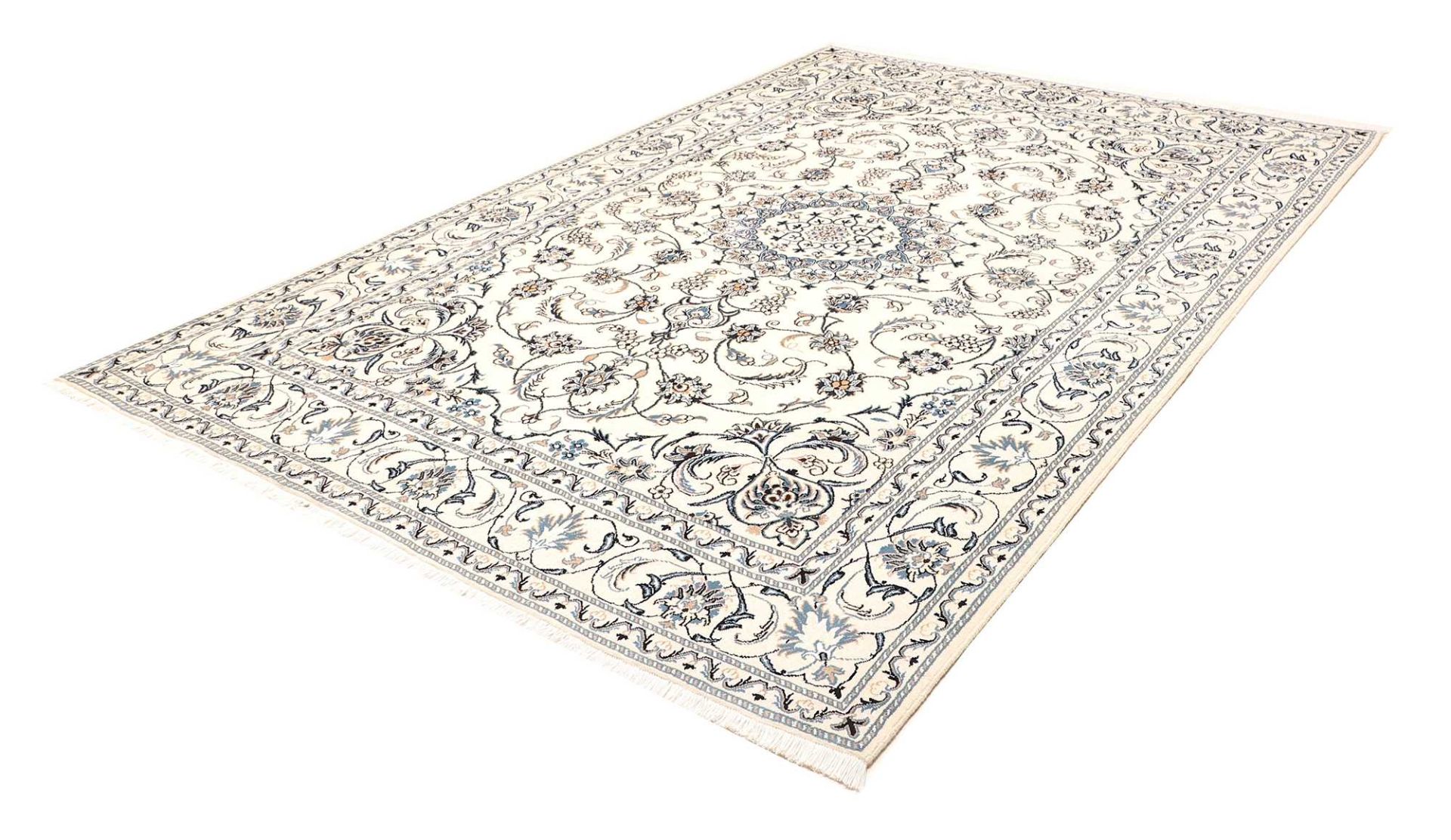 Handgeknüpfter Nain Perserteppich 201 × 299 cm