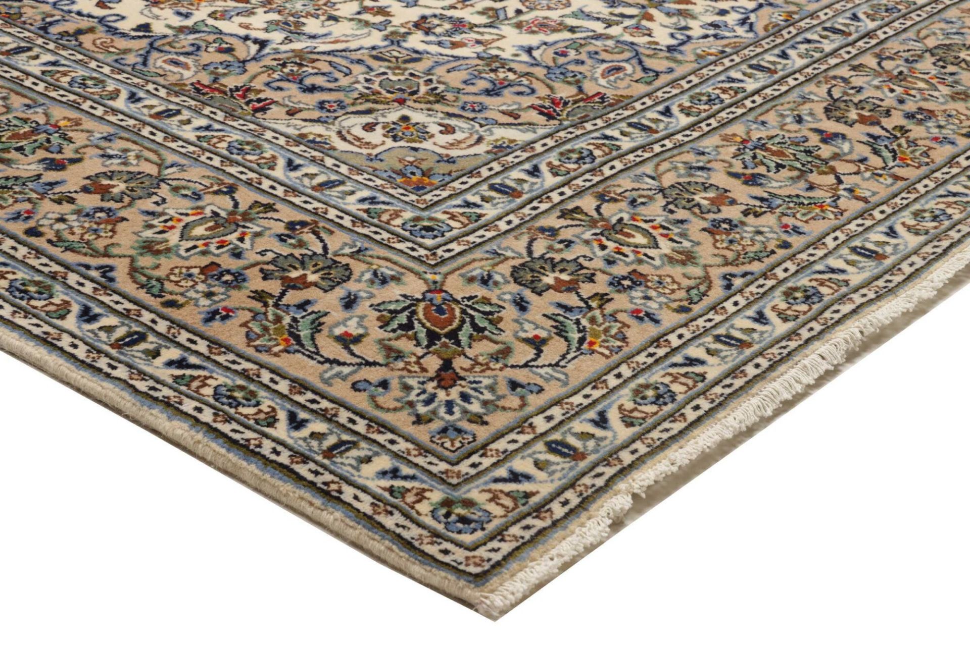 Handgeknüpfter Kashan Perserteppich, 199 × 299 cm, Wolle