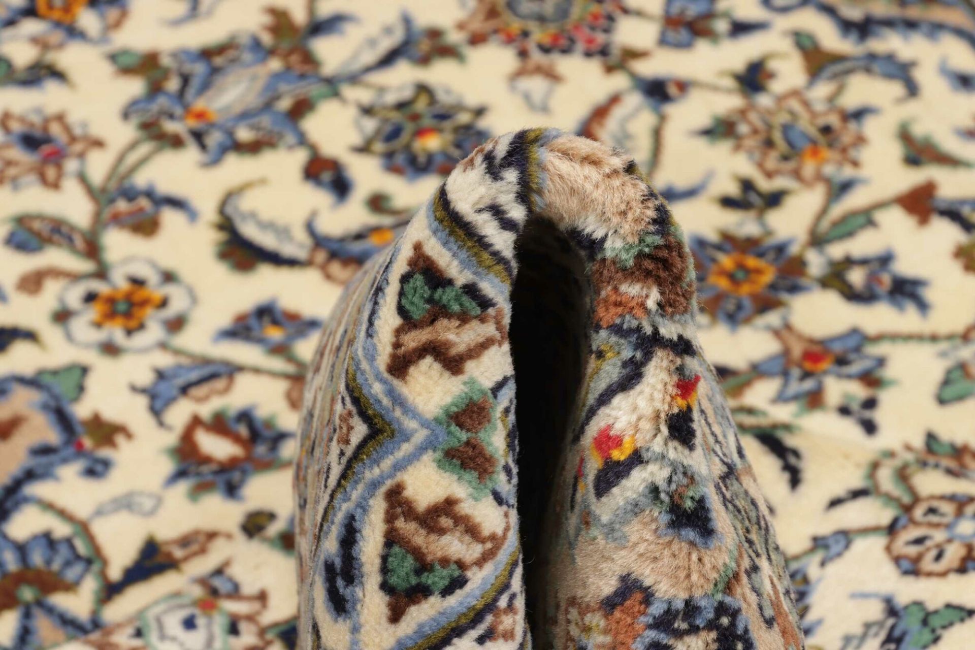 Handgeknüpfter Kashan Perserteppich, 199 × 299 cm, Wolle