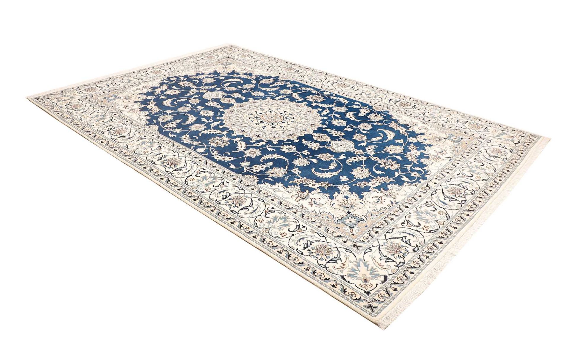 Nain Perserteppich 204 × 293 cm aus Wolle, handgeknüpft