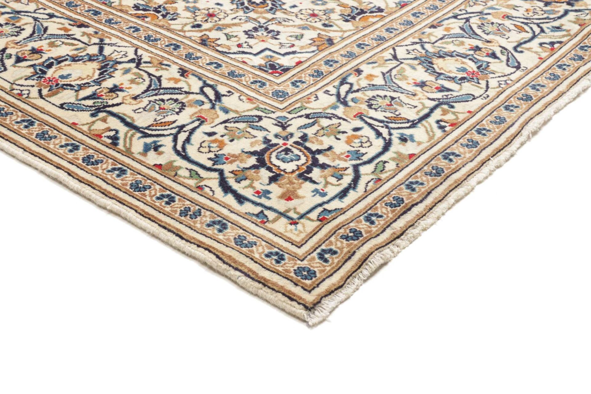 Kashan Perserteppich aus Iran, 196 × 304 cm