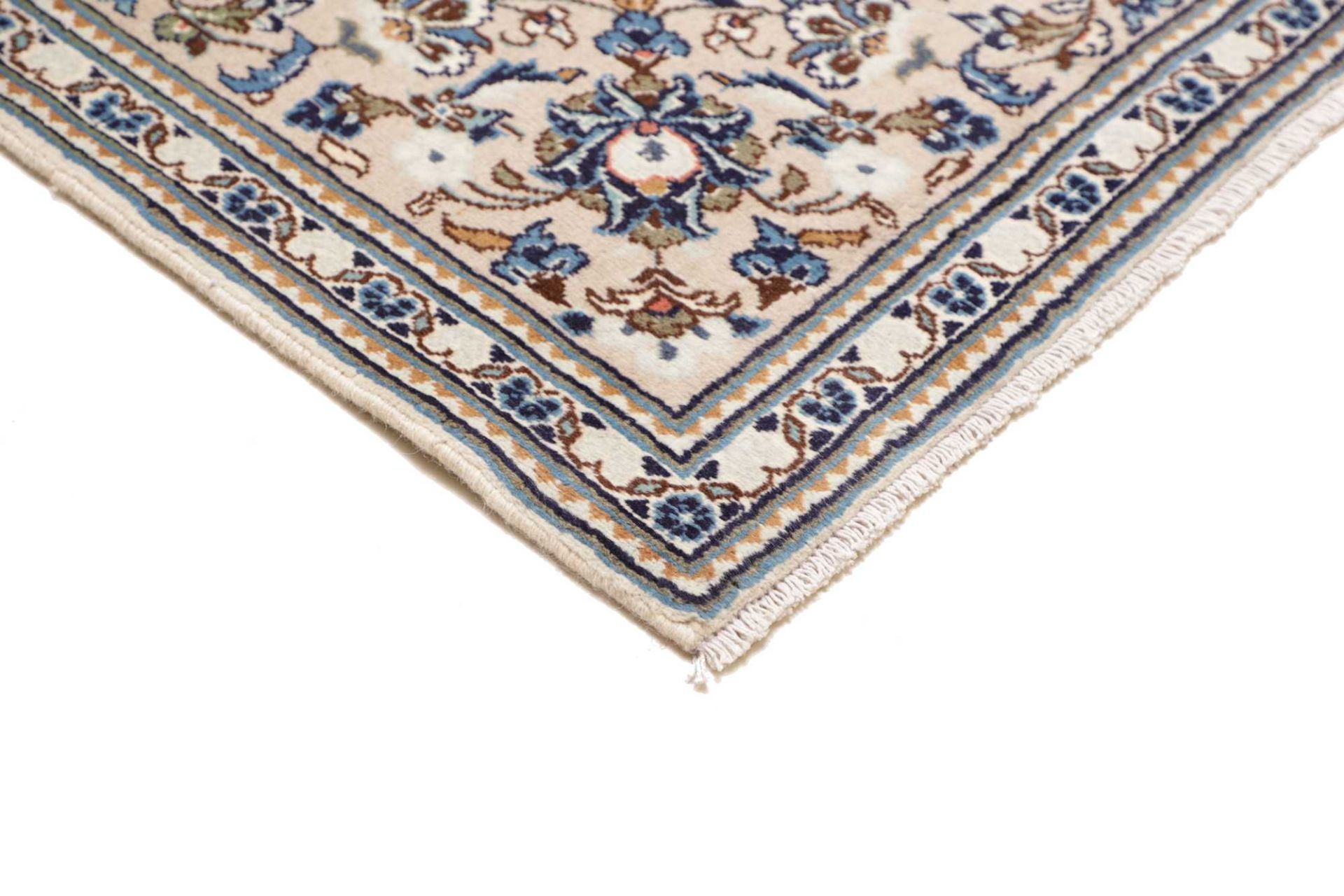 Kashan Perserteppich 196 × 307 cm aus Wolle, handgeknüpft