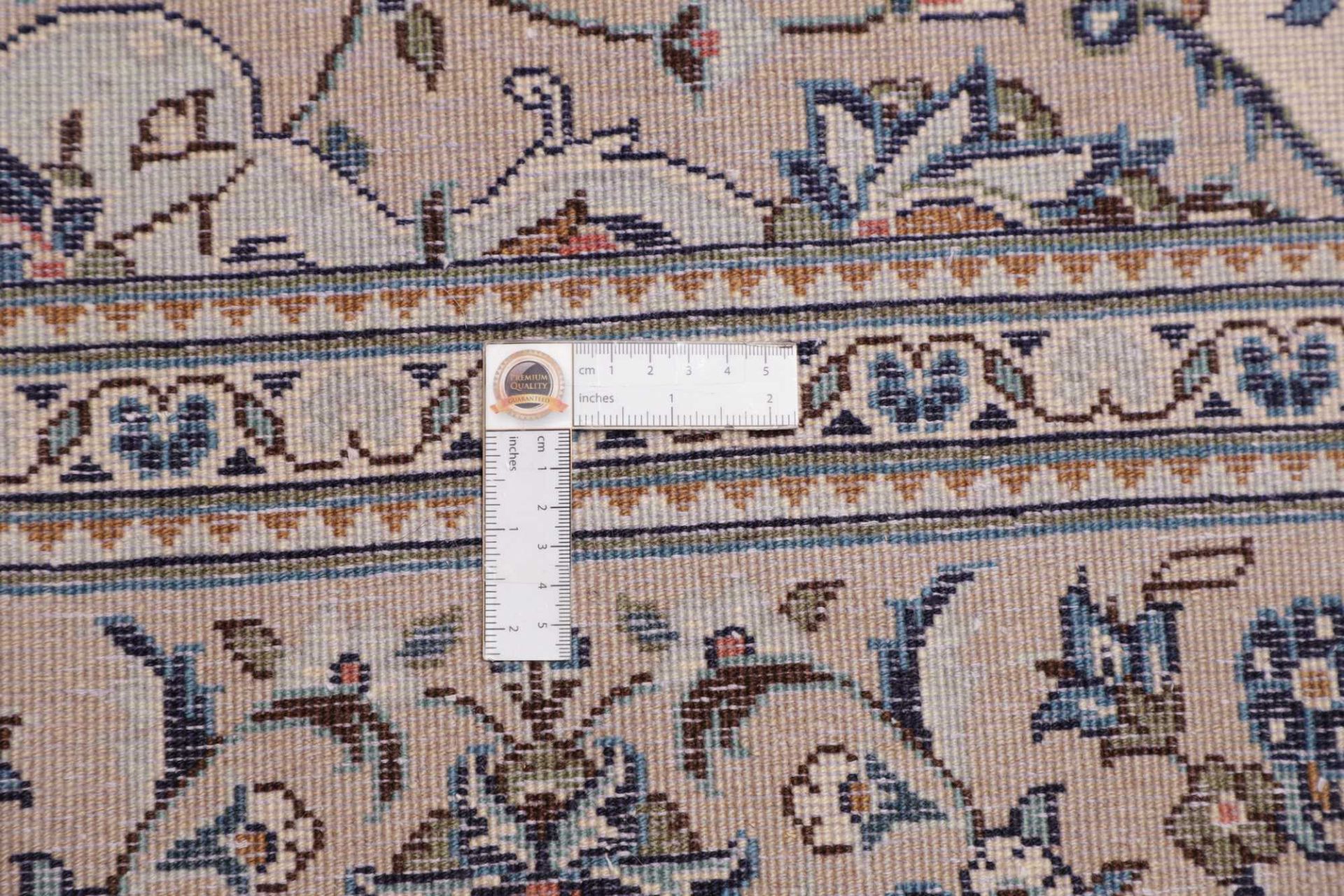 Kashan Perserteppich 196 × 307 cm aus Wolle, handgeknüpft