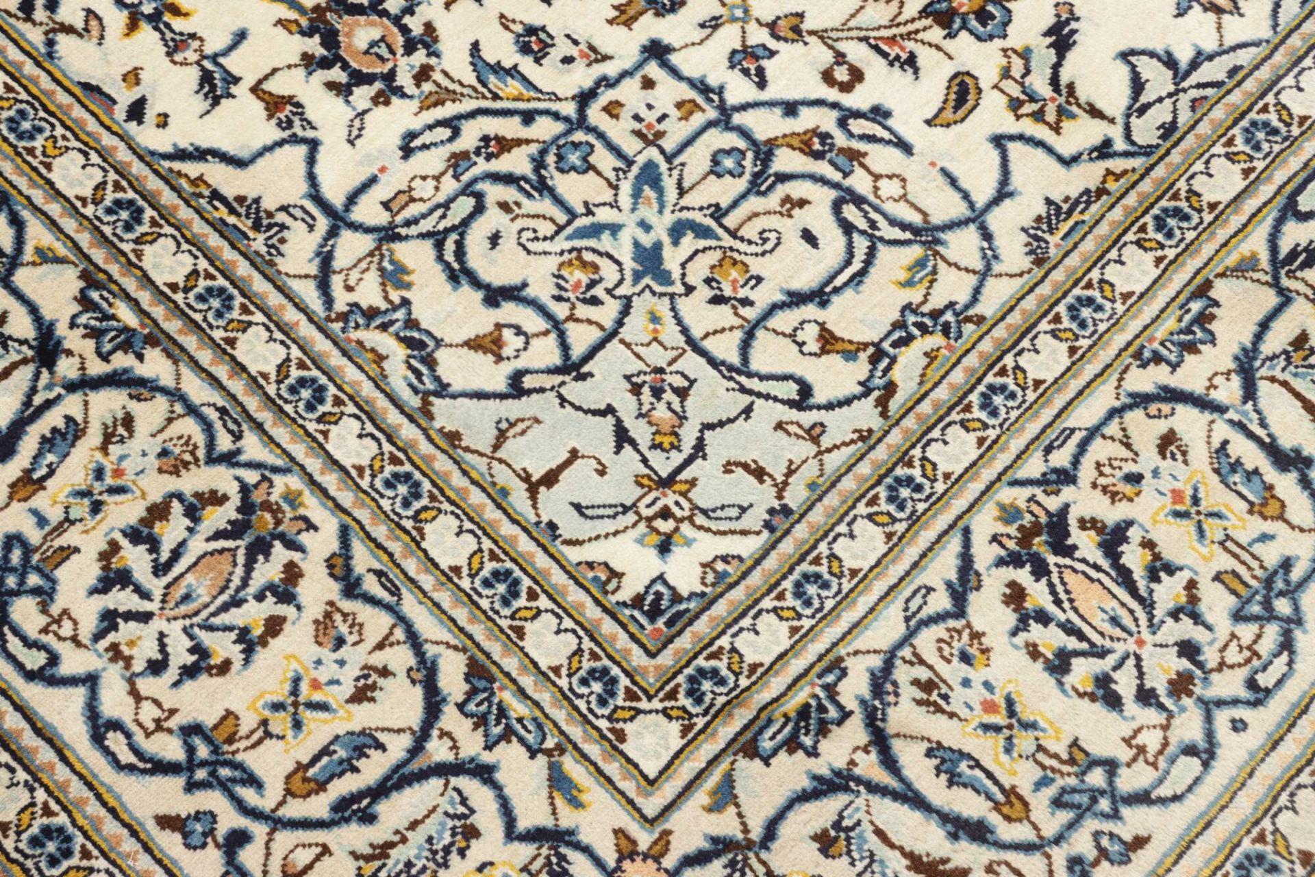 Kashan Perserteppich 194 × 307 cm aus Wolle, handgeknüpft