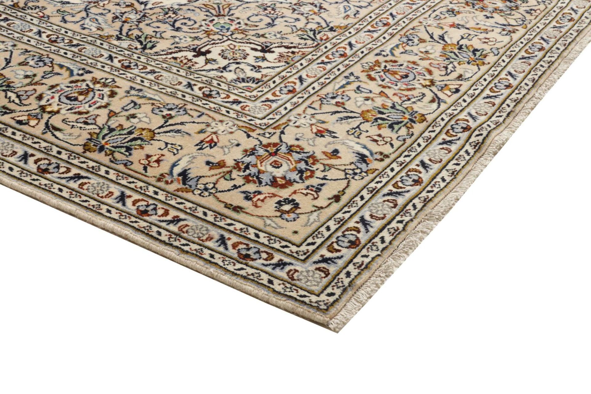 Kashan Perserteppich aus Iran, 221 × 314 cm