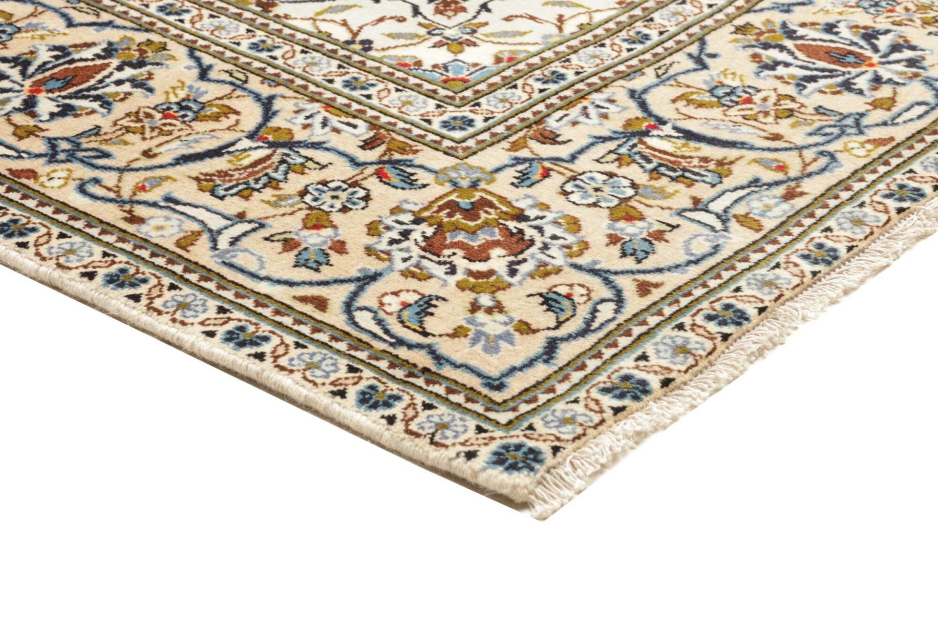 Kashan Perserteppich aus Iran, 193 × 284 cm