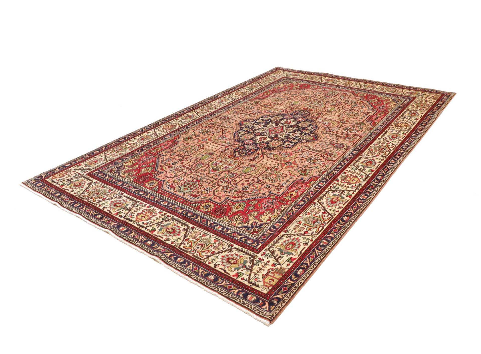 Täbriz Perserteppich aus Iran, 201 × 301 cm