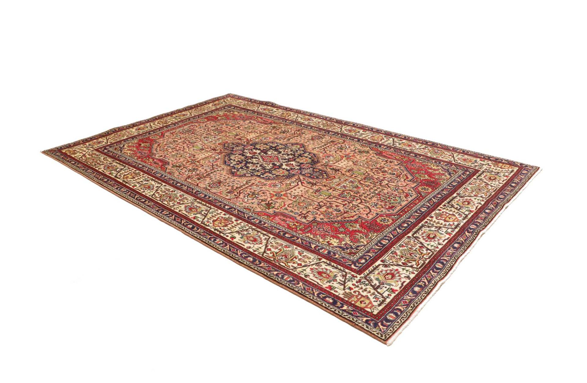 Täbriz Perserteppich aus Iran, 201 × 301 cm
