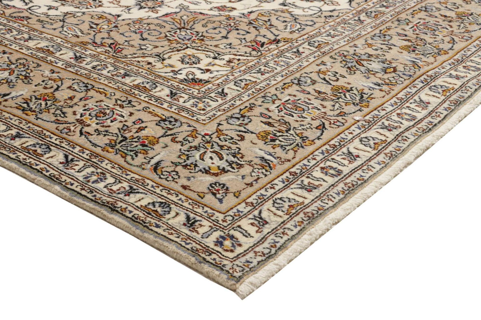 Handgeknüpfter Kashan Perserteppich, 199 × 311 cm, Wolle