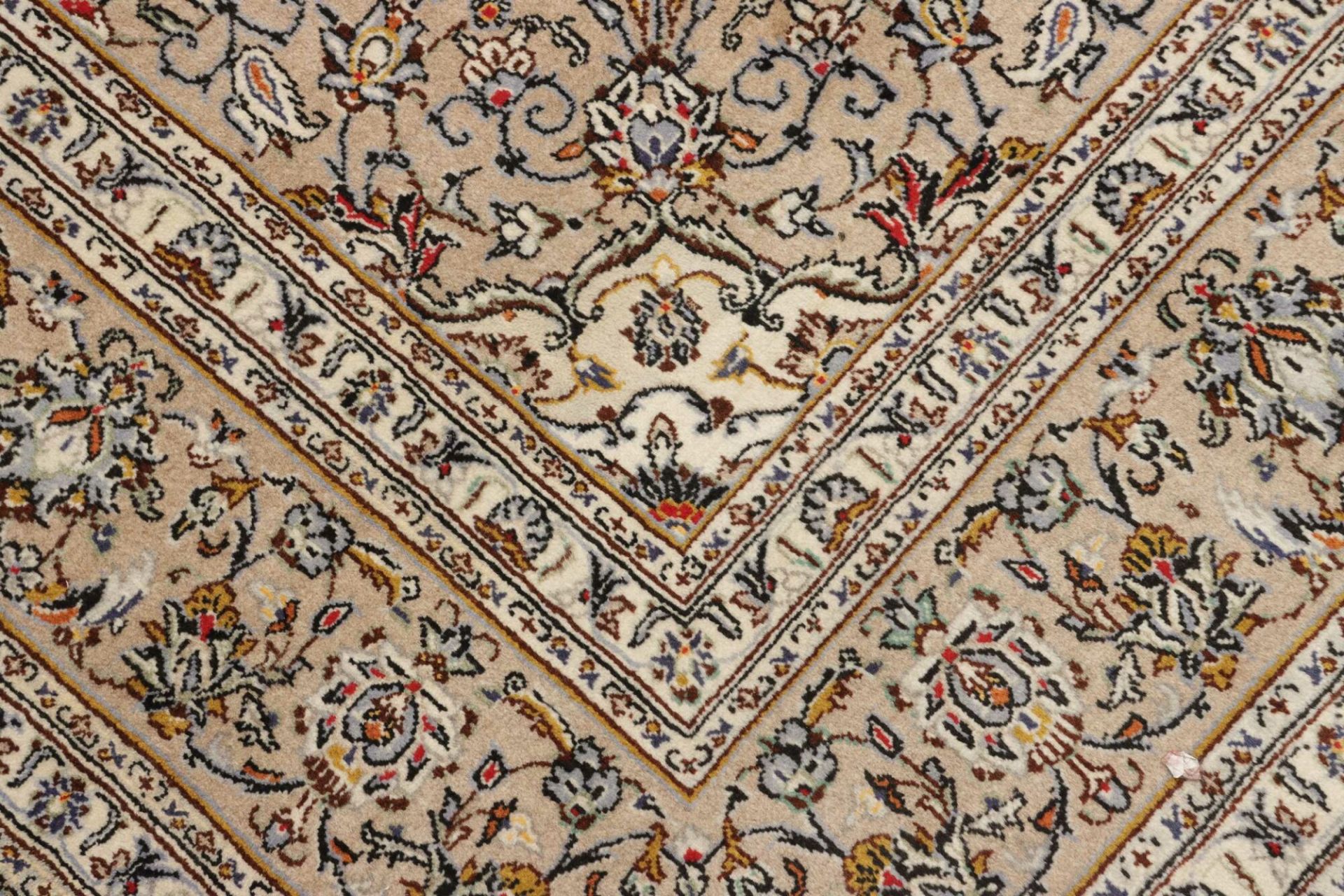 Handgeknüpfter Kashan Perserteppich, 199 × 311 cm, Wolle