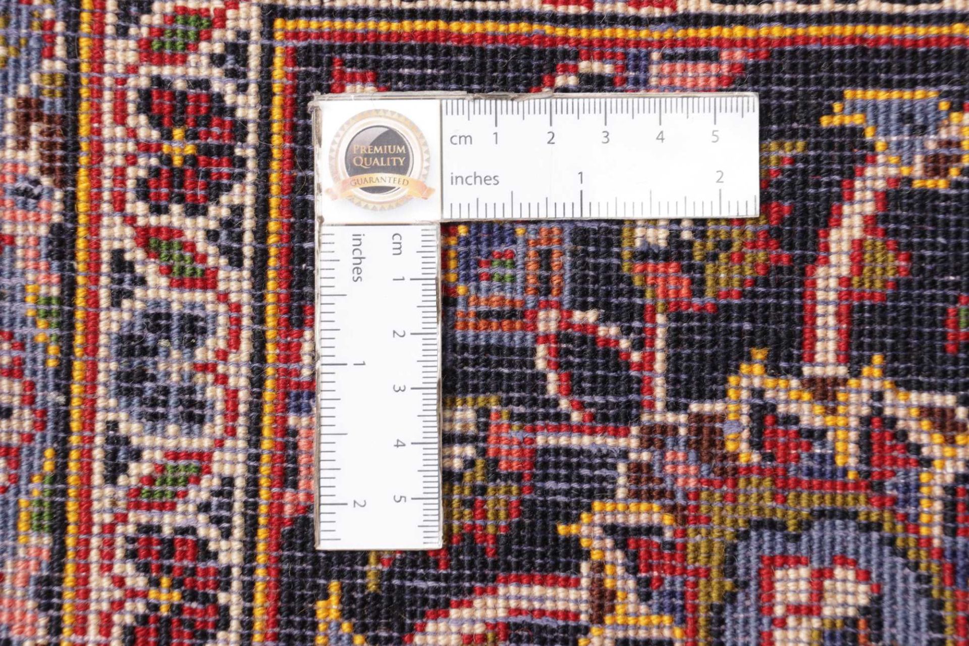 Kashan Perserteppich aus Iran, 201 × 311 cm