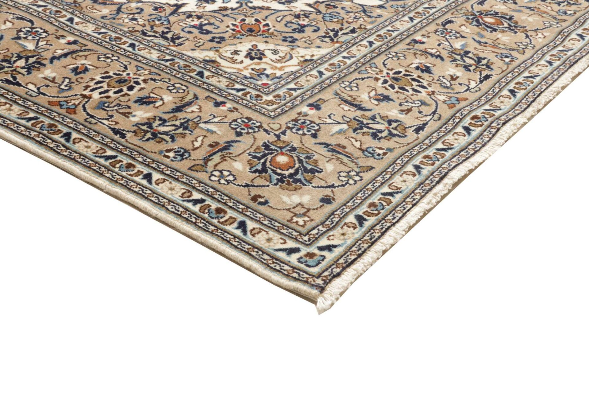 Handgeknüpfter Kashan Perserteppich 201 × 299 cm