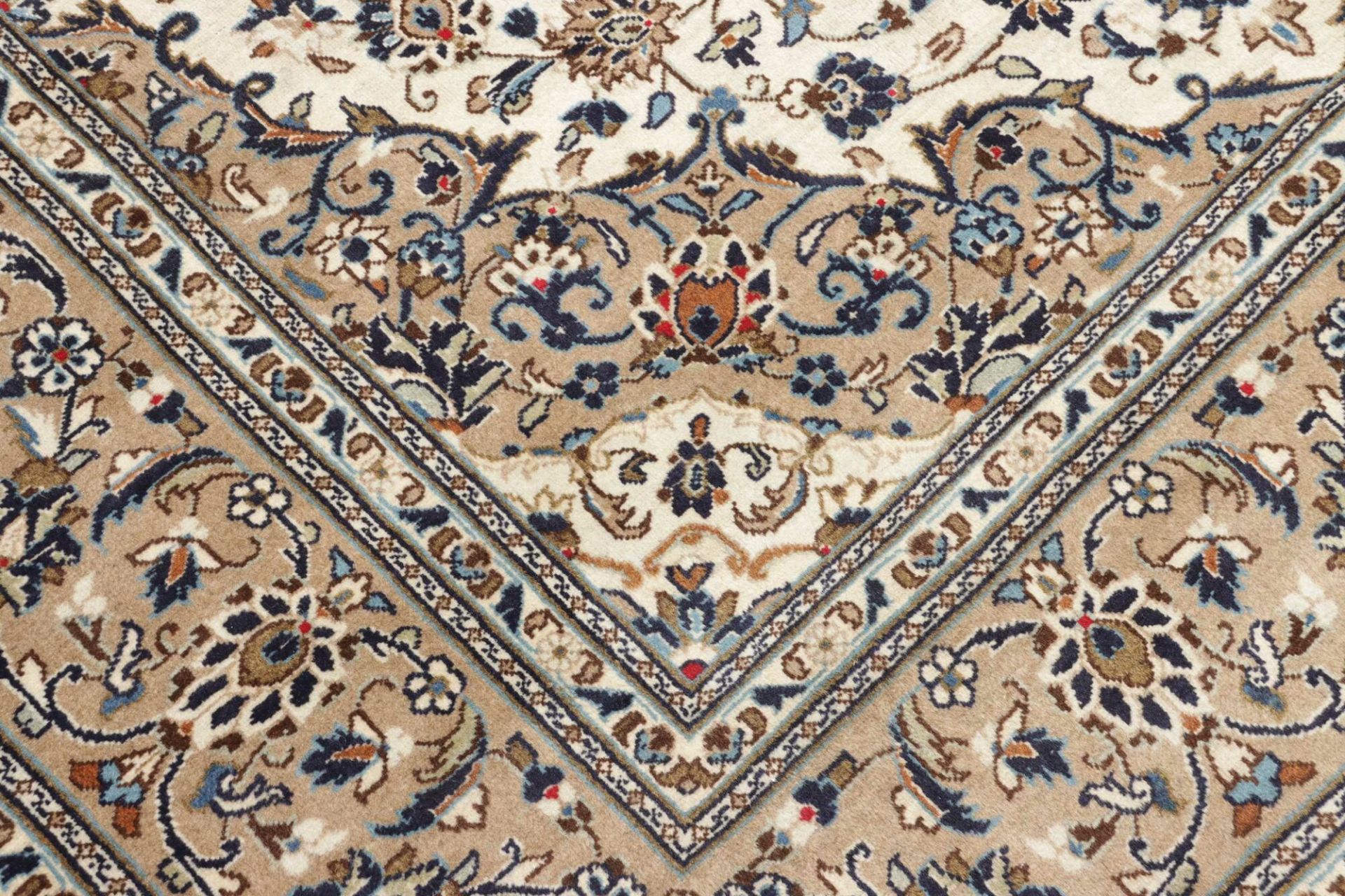 Handgeknüpfter Kashan Perserteppich 201 × 299 cm