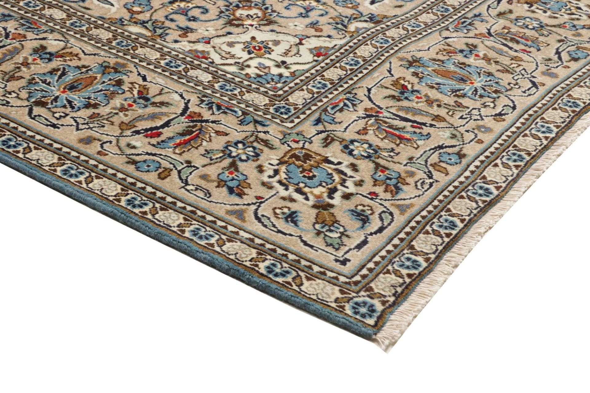 Handgeknüpfter Kashan Perserteppich, 194 × 309 cm, Wolle