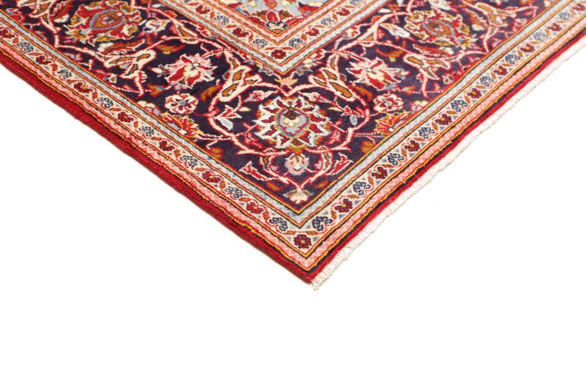 Kashan Perserteppich aus Iran, 204 × 307 cm