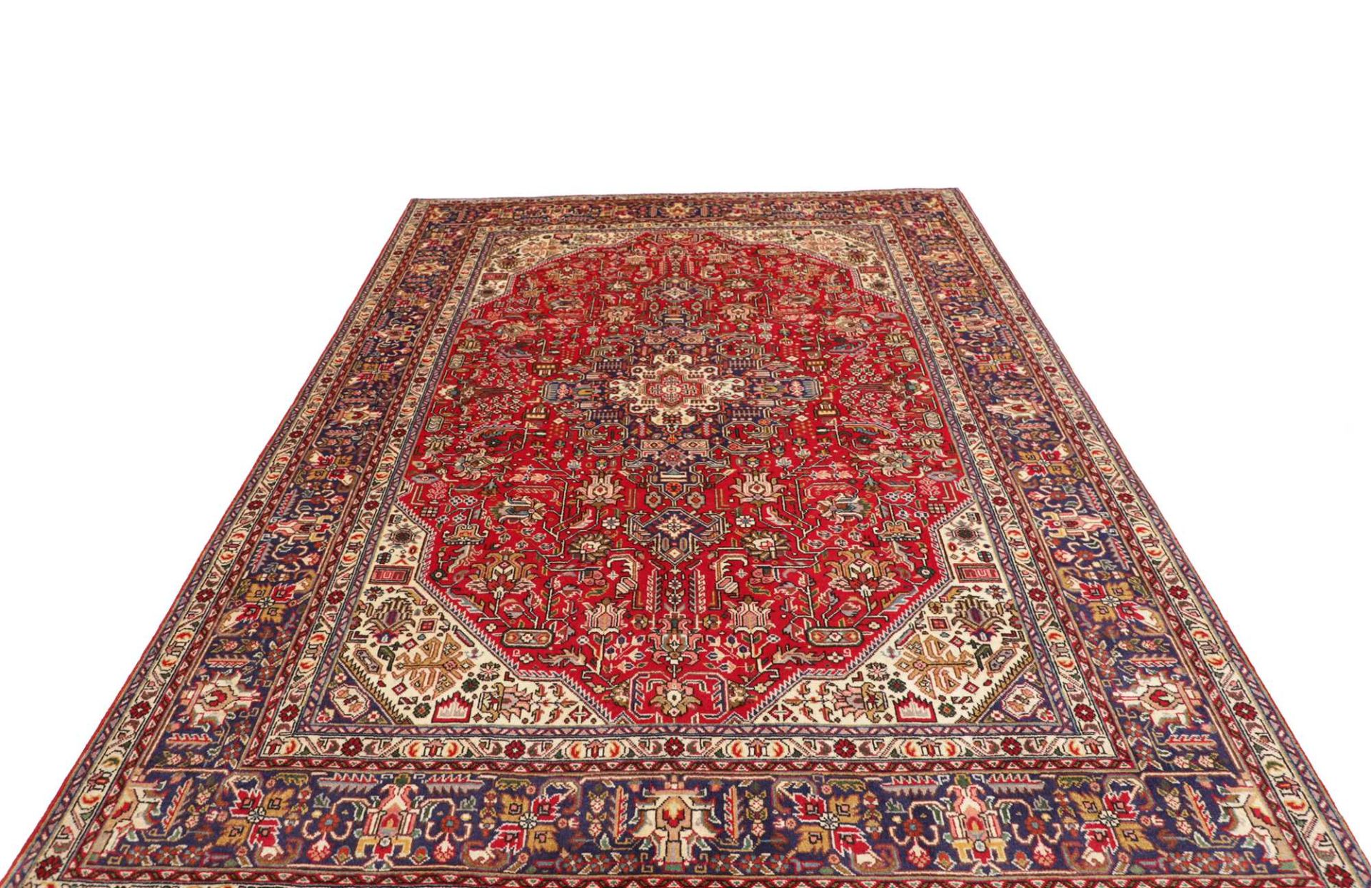 Handgeknüpfter Täbriz Perserteppich 199 × 306 cm