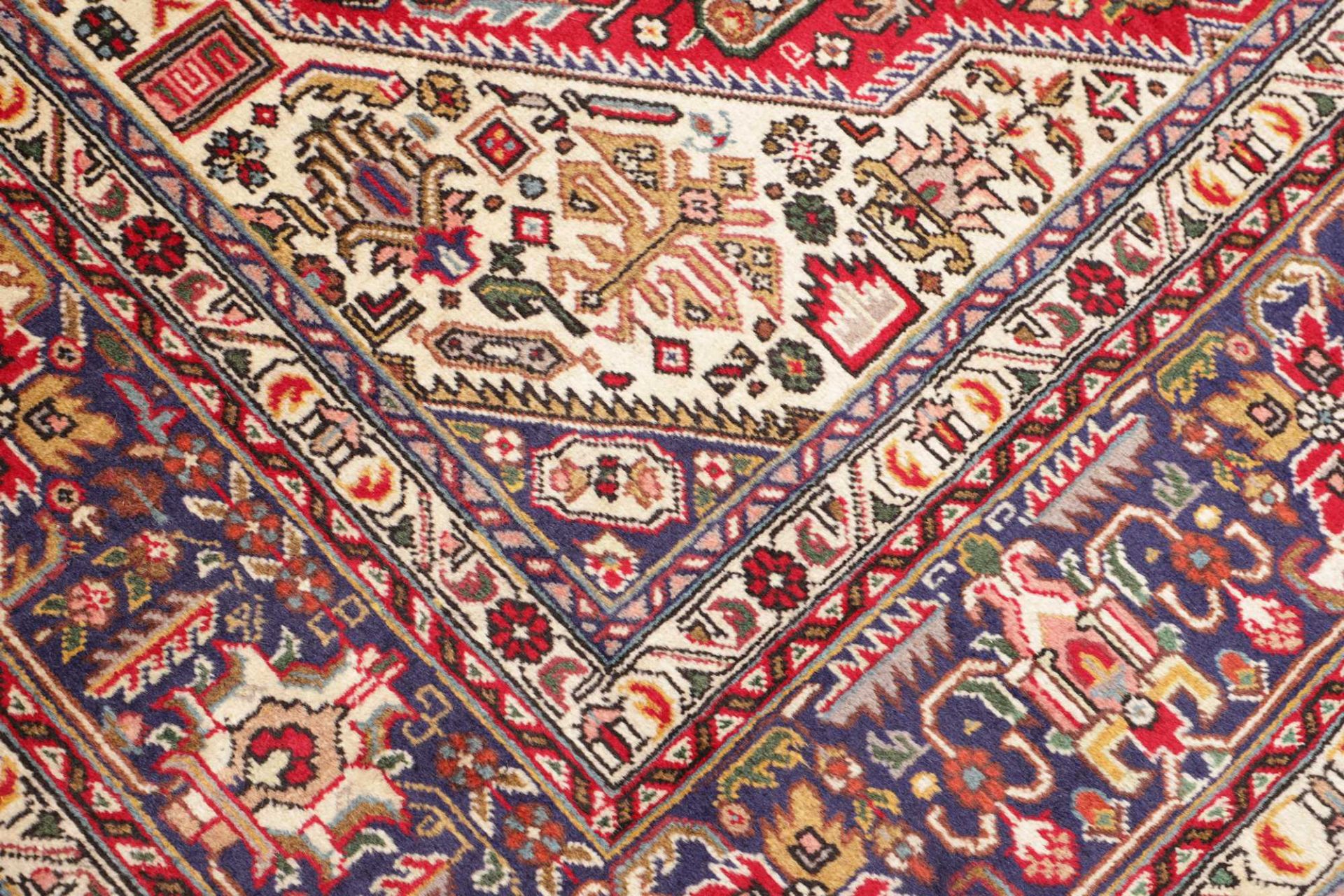 Handgeknüpfter Täbriz Perserteppich 199 × 306 cm