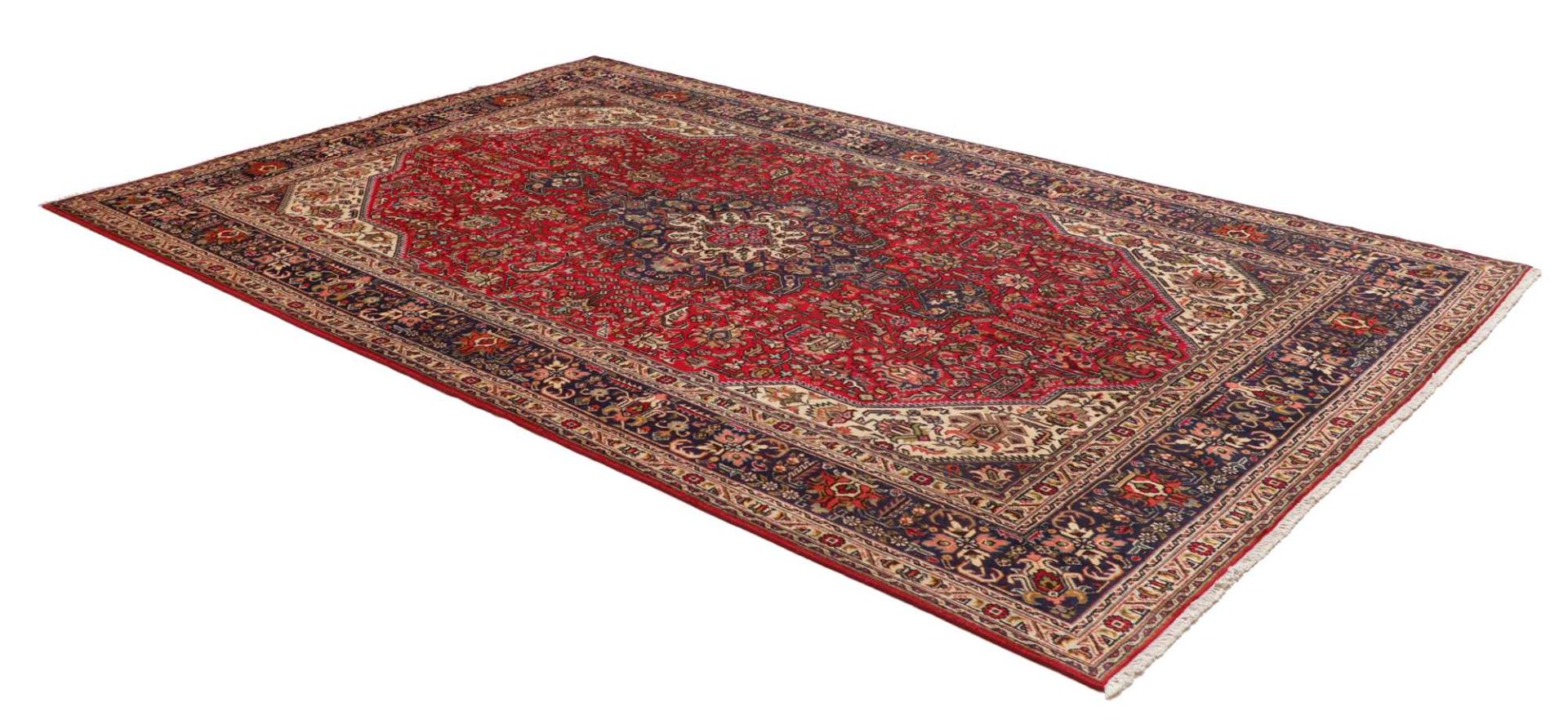 Handgeknüpfter Täbriz Perserteppich 201 × 304 cm