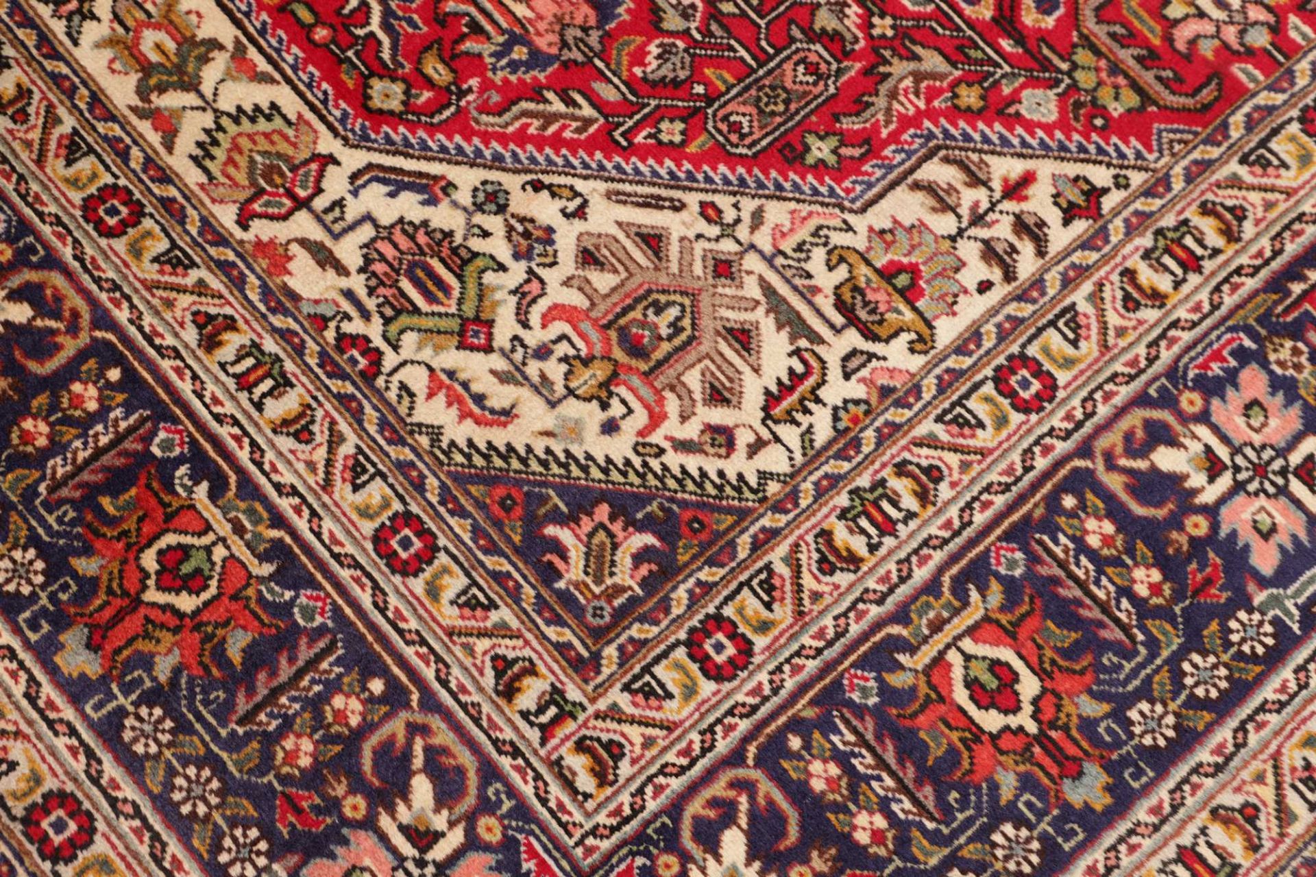 Handgeknüpfter Täbriz Perserteppich 201 × 304 cm