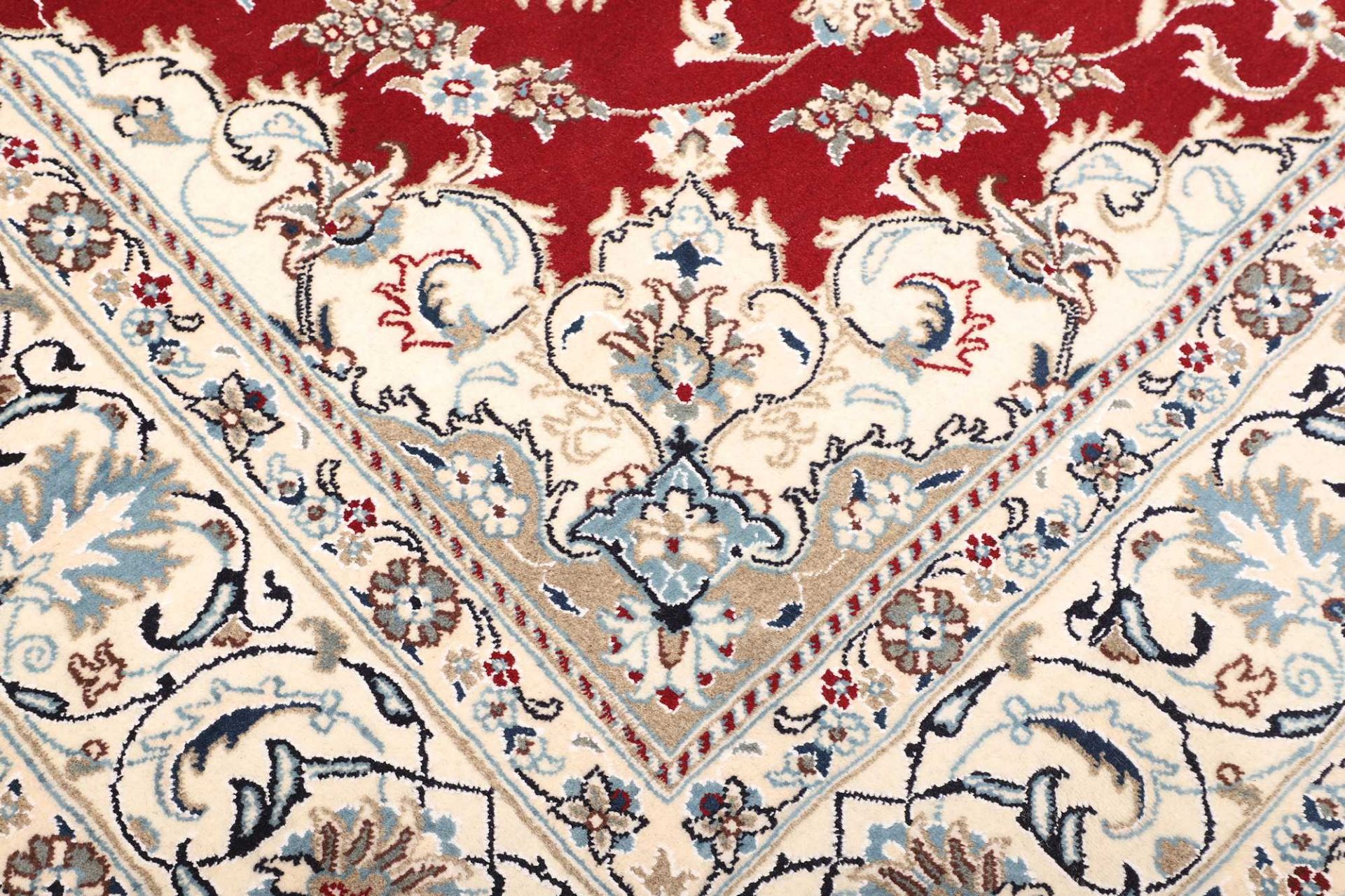 Handgeknüpfter Nain Perserteppich, 201 × 297 cm, Wolle