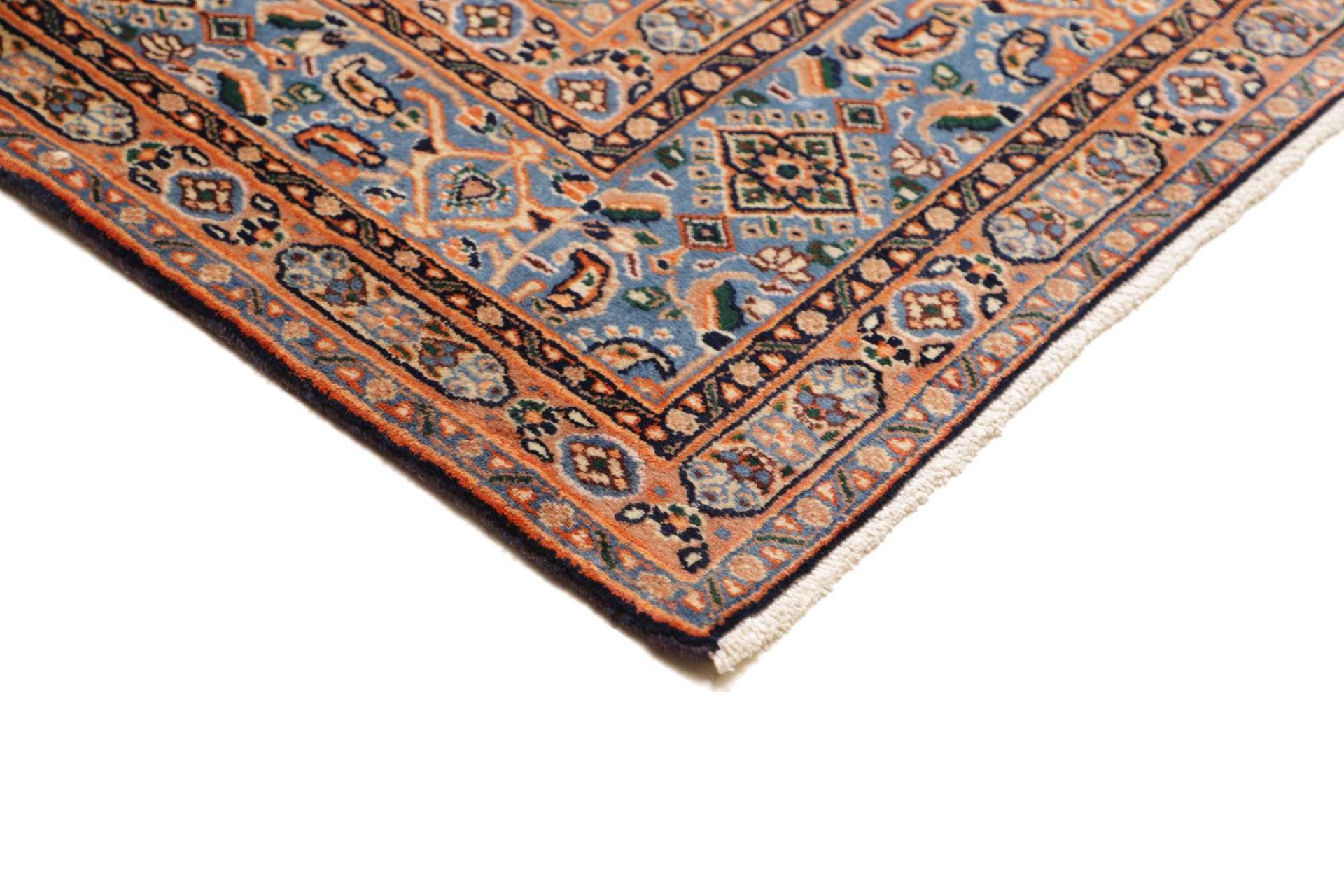 Moud Perserteppich aus Iran, 208 × 302 cm