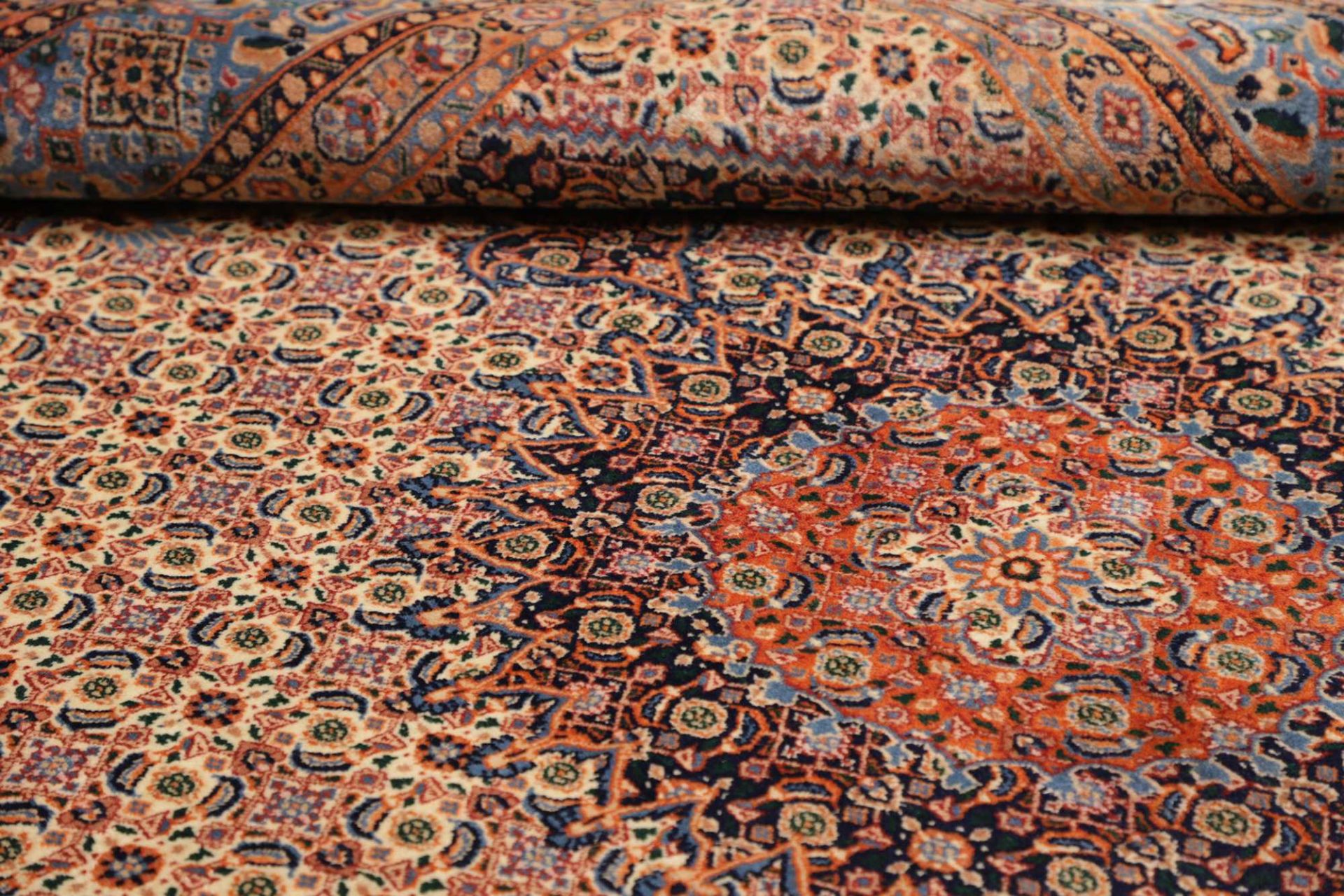 Moud Perserteppich aus Iran, 208 × 302 cm