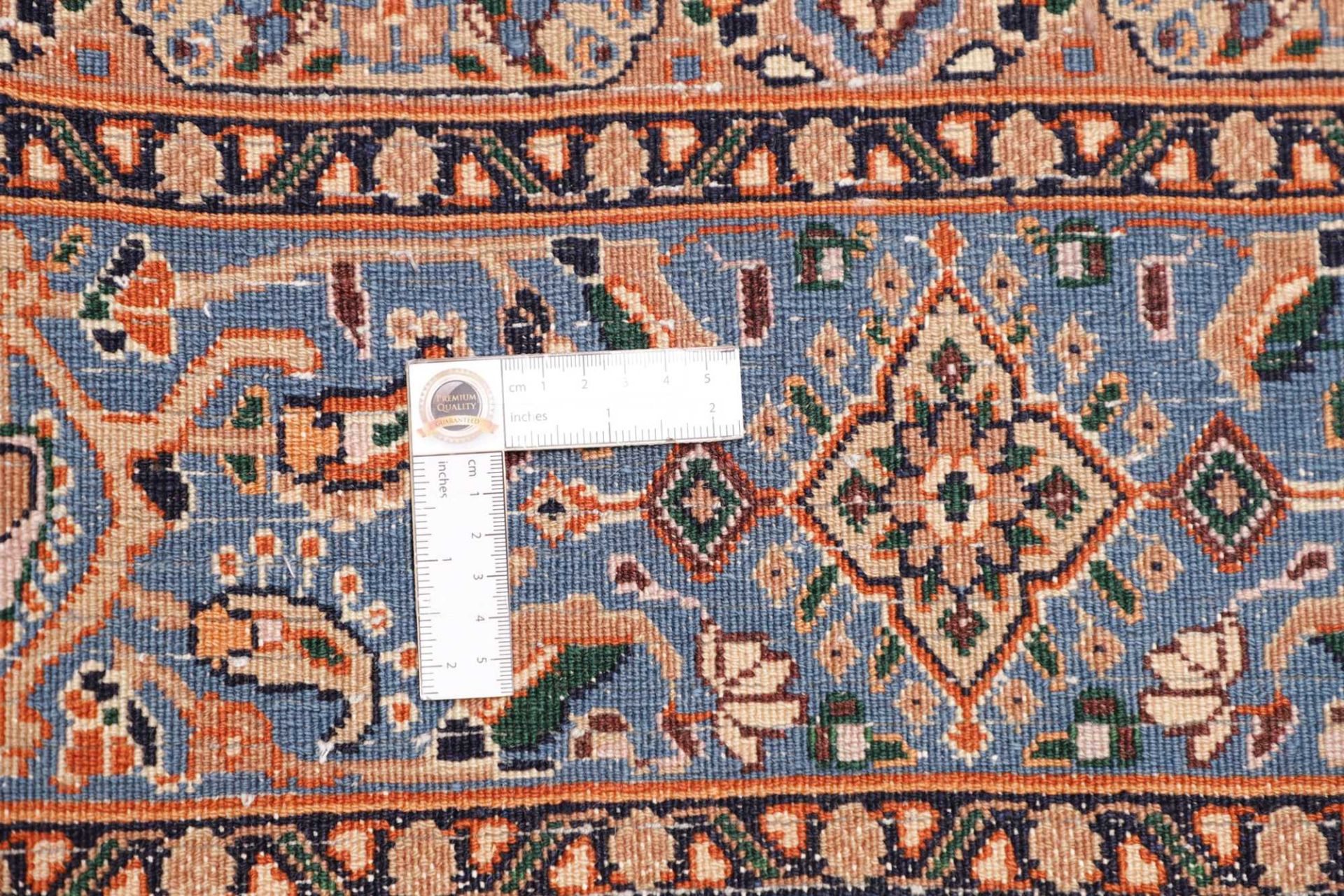 Moud Perserteppich aus Iran, 208 × 302 cm