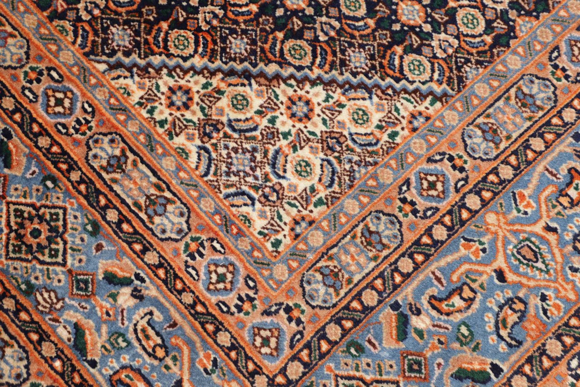 Moud Perserteppich aus Iran, 208 × 307 cm