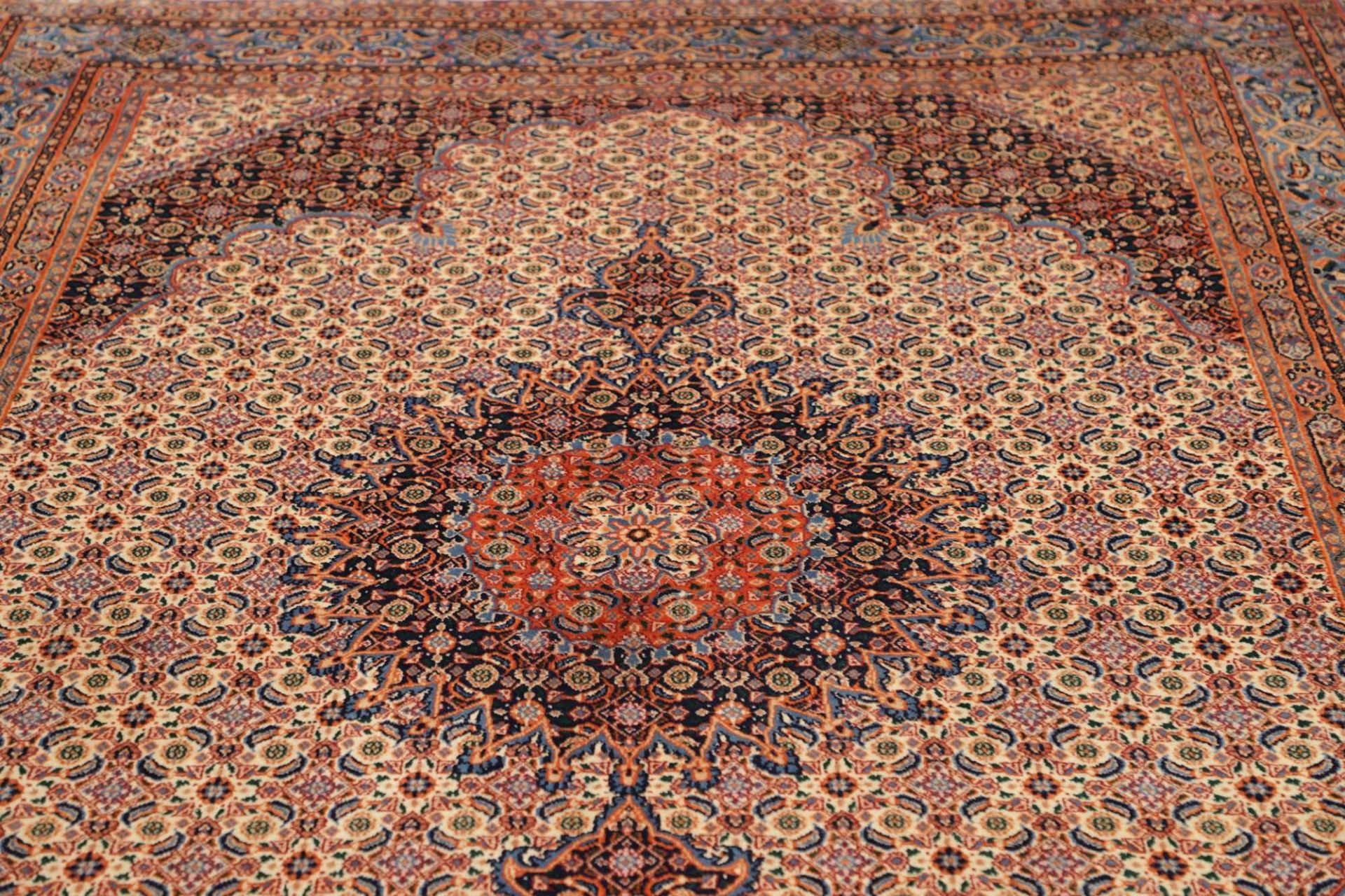 Moud Perserteppich aus Iran, 208 × 307 cm